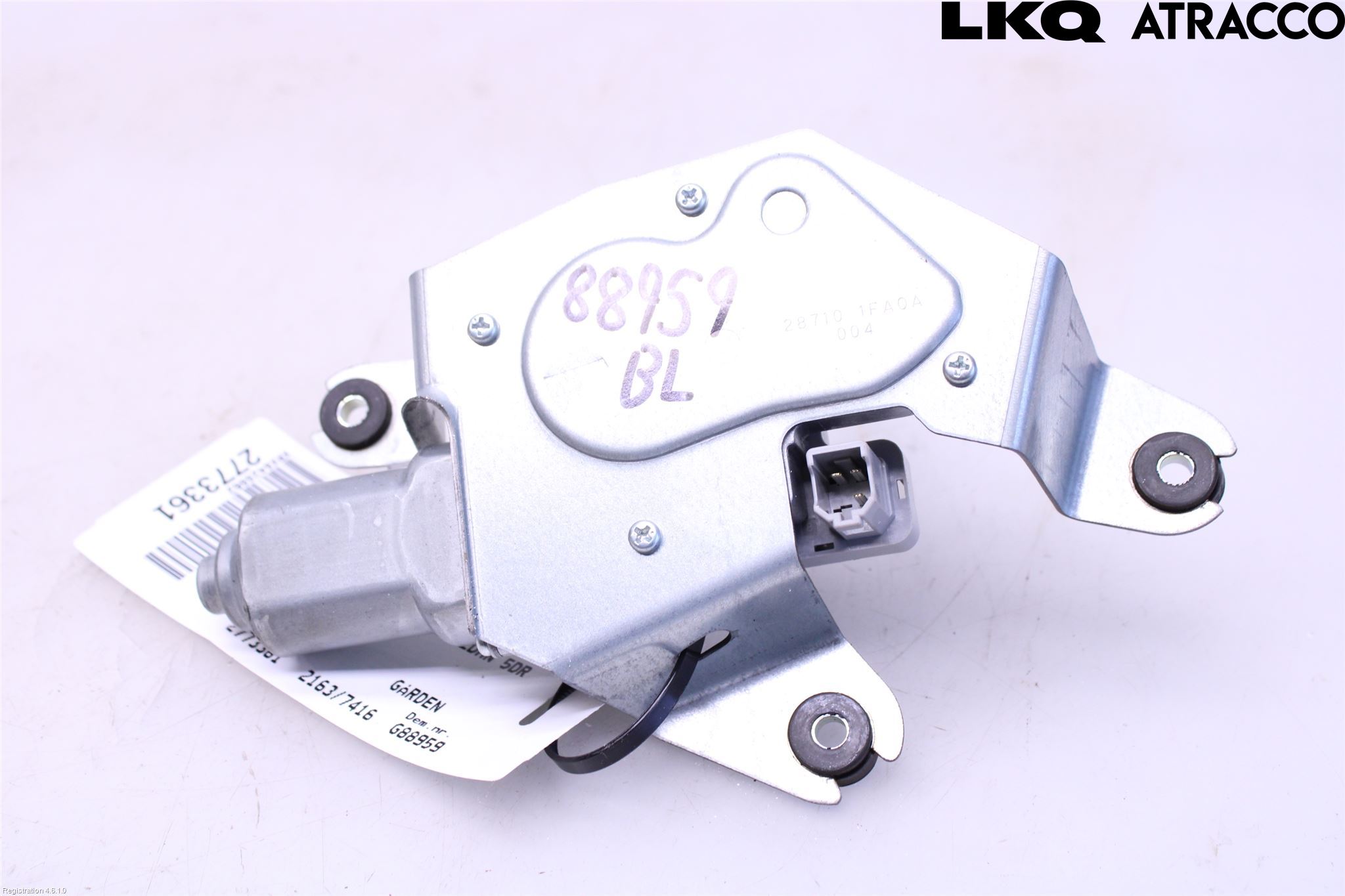 Nissan LEAF 11-17 Viskermotor Bakluke