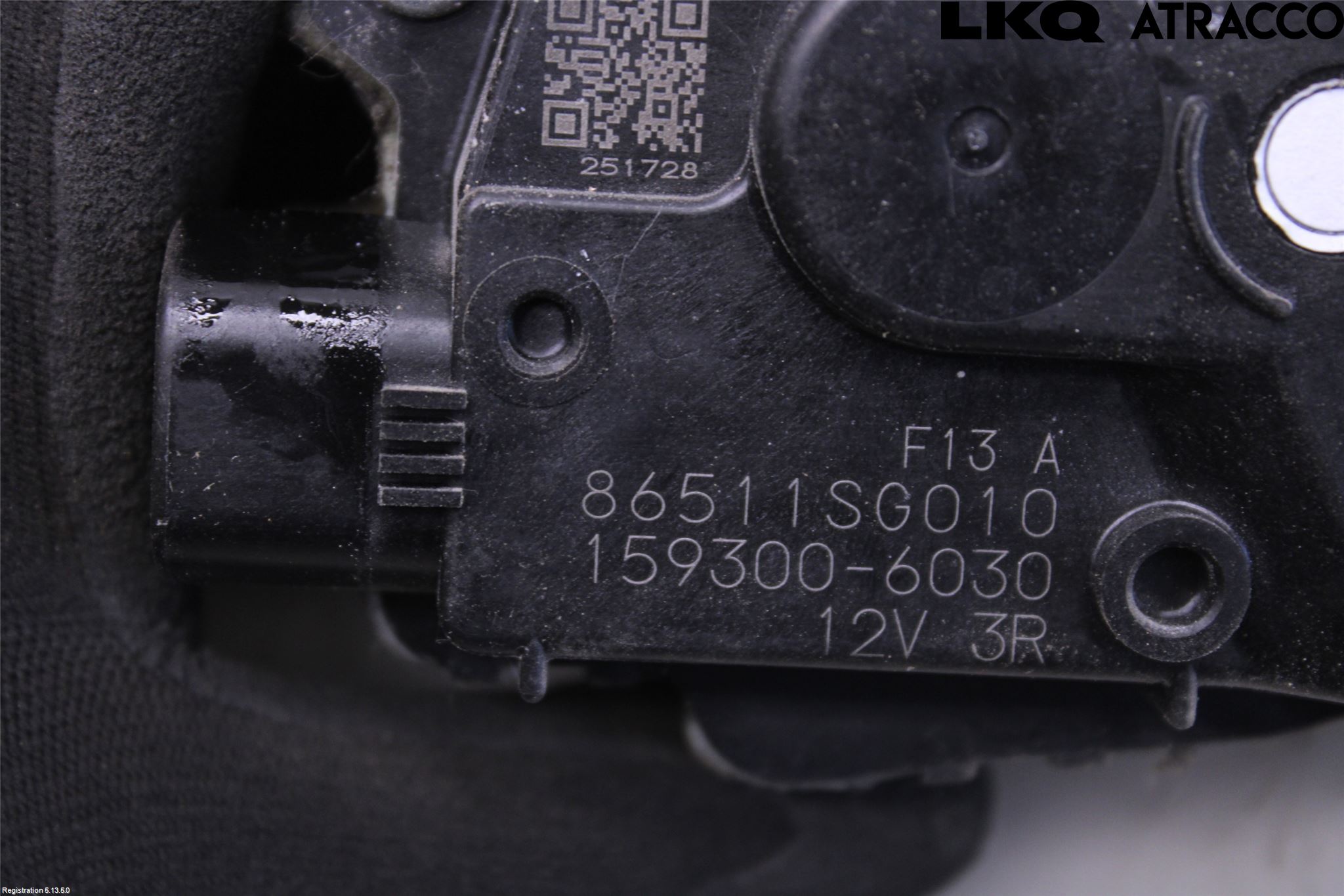 Subaru FORESTER SJ 13-18 Viskermotor Frontrute