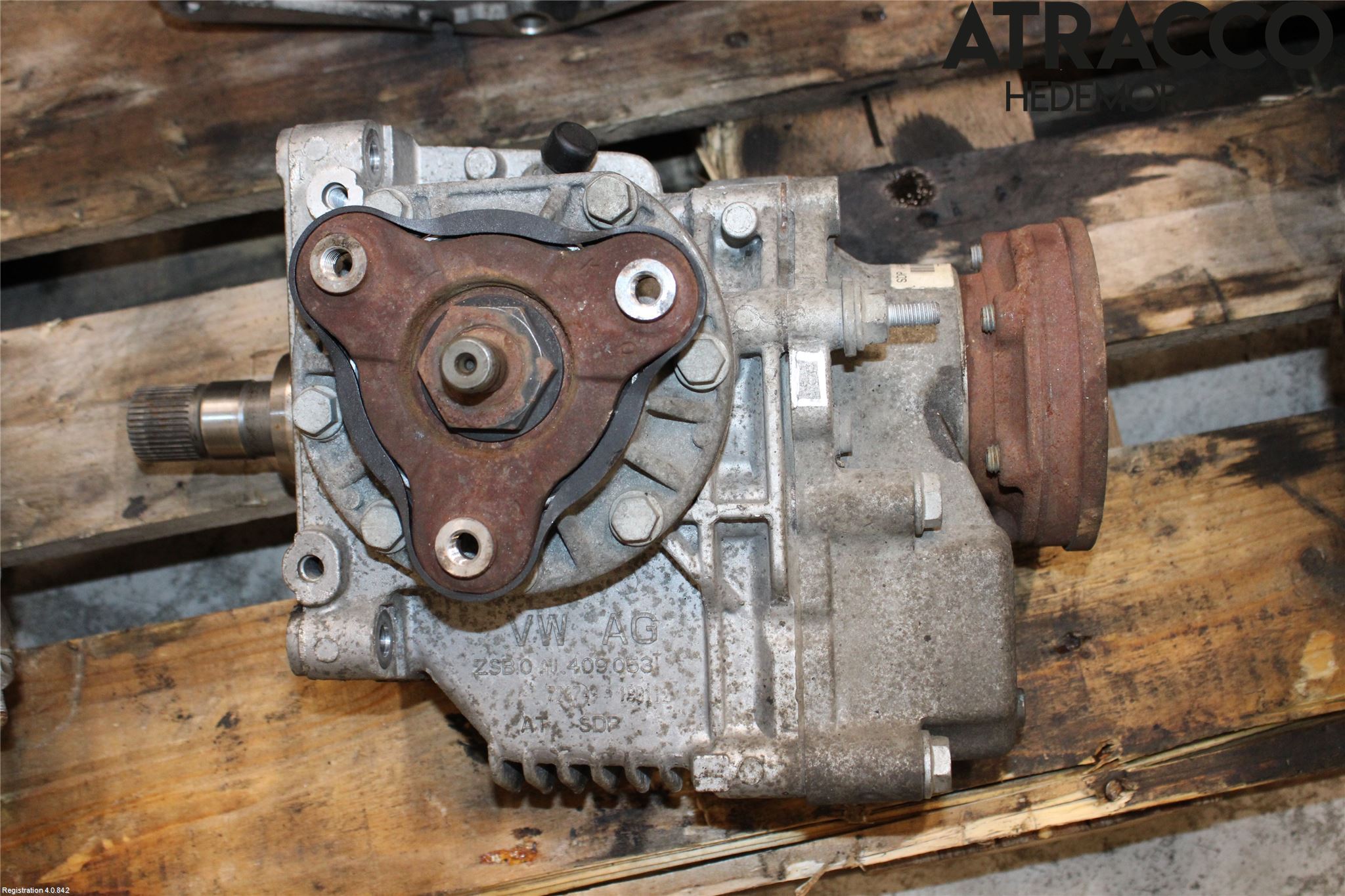 Volkswagen VW PASSAT 11-14 Gearkasse Fordelingskasse
