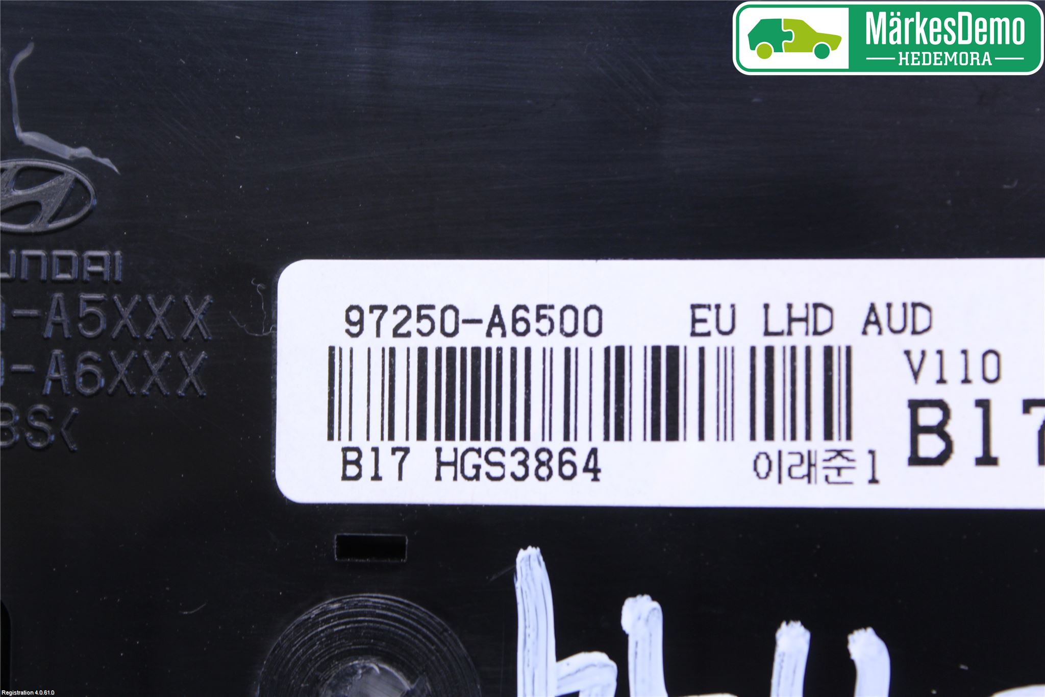 Hyundai i30 GD 13-17 Varme Ac Betjening-Display