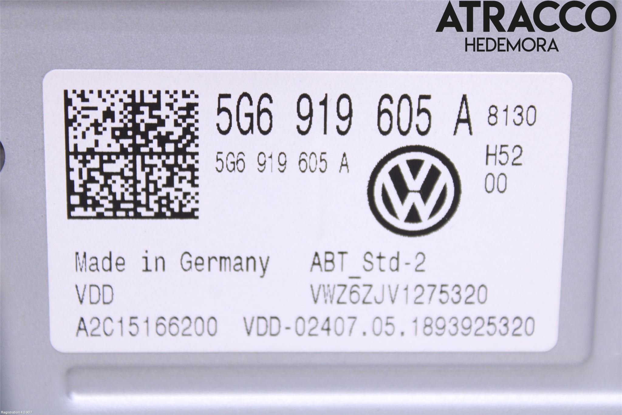Volkswagen VW T-ROC 18- Stereo Radio Med Cd