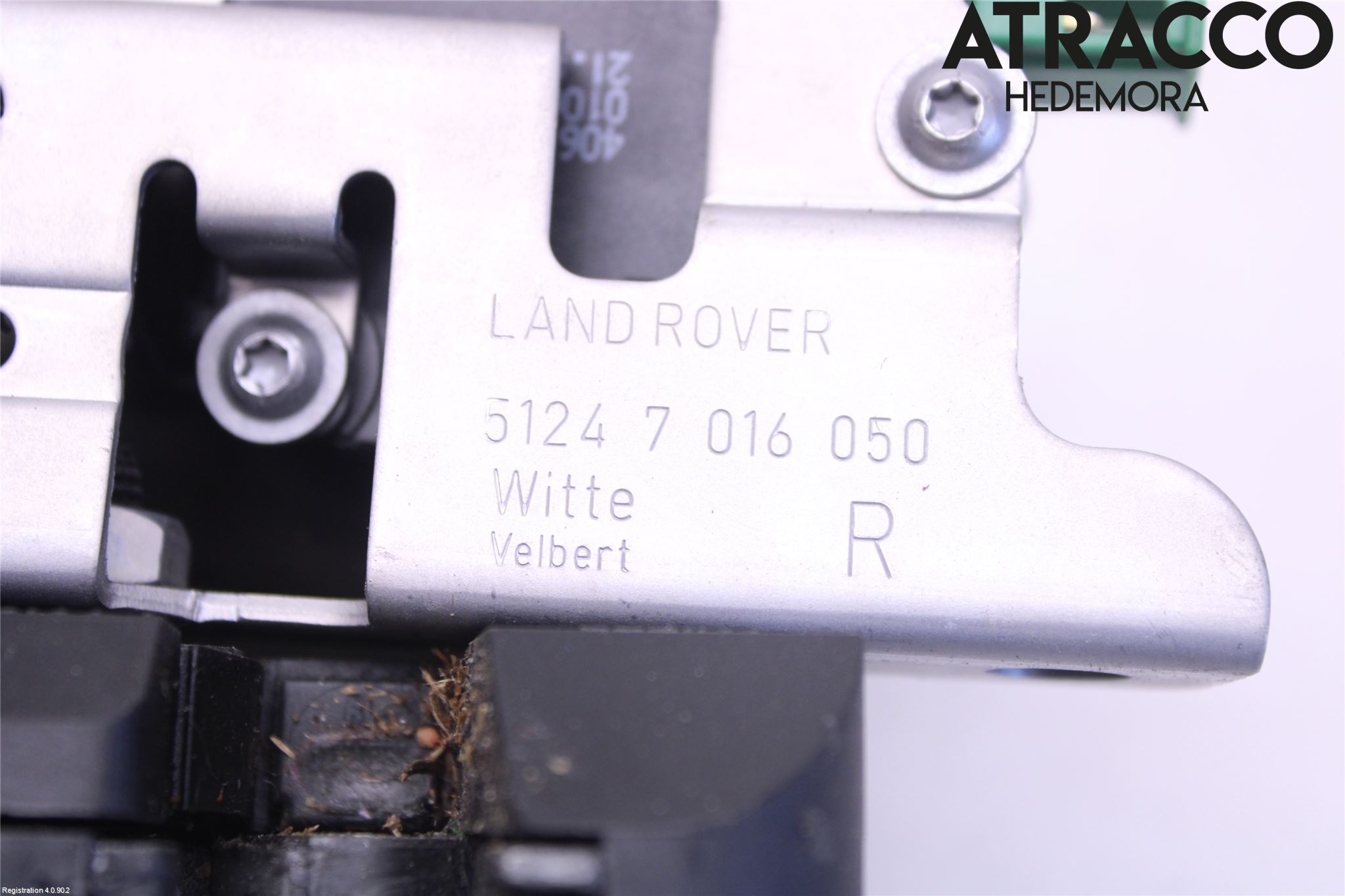 Landrover LAND ROVER DISCOVERY 4 10-16 Bakluke-Lokk Låsekasse