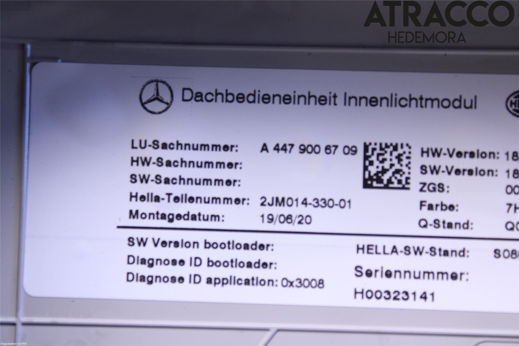 Mercedes-Benz MB VITO/V-KLASS (W640,W447,W448) 14- Innr Taklys