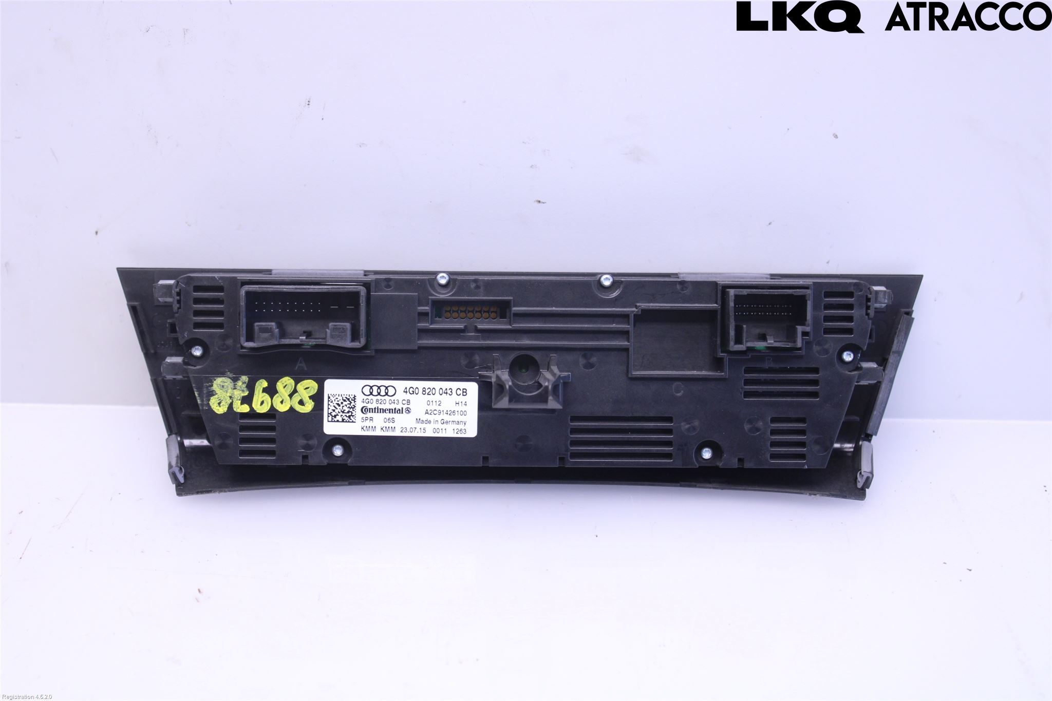 Audi A7/S7 4G 11-17 Varme Ac Betjening-Display