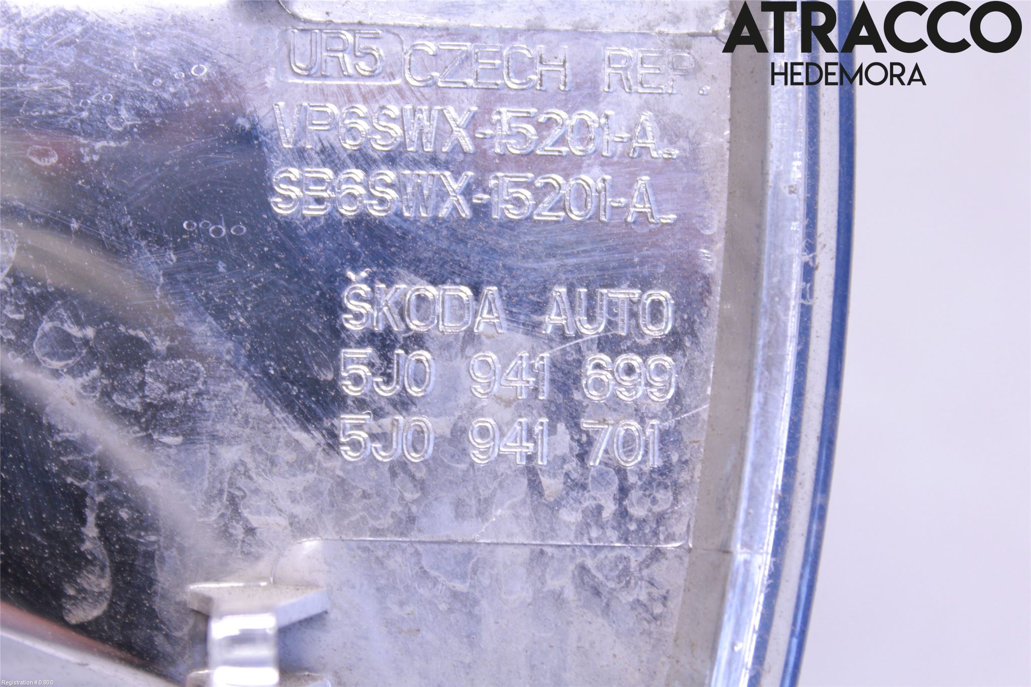 Skoda FABIA 07-14 Frontlykt-Kurve-Tåkelys
