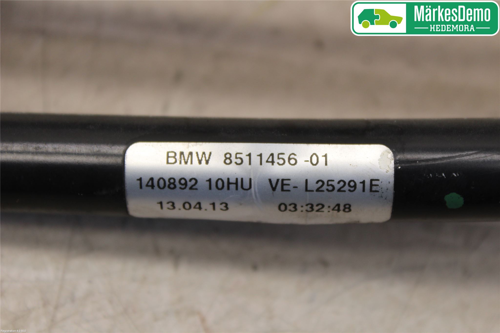 BMW 3 F30/F31/F80 12-19 Gearkasse Oljerør-Slange