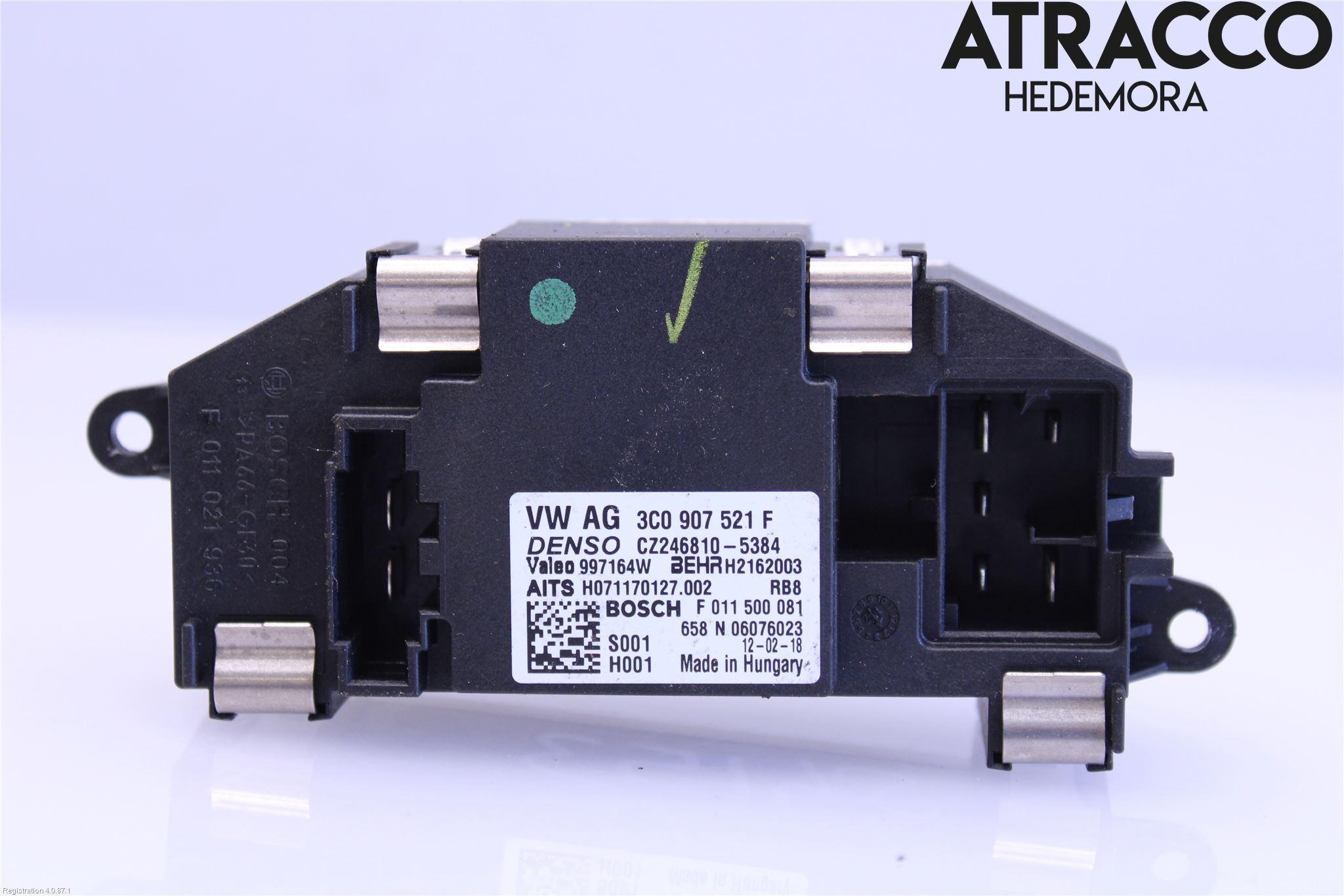 Skoda SUPERB 09-15 Varmeapparat Viftemotstand