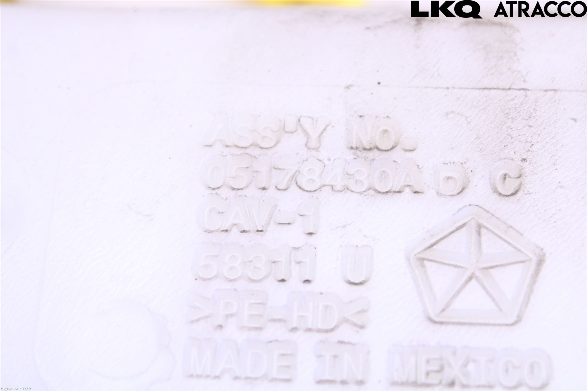 Fiat FREEMONT Spylerbeholder Frontrute-Lykte