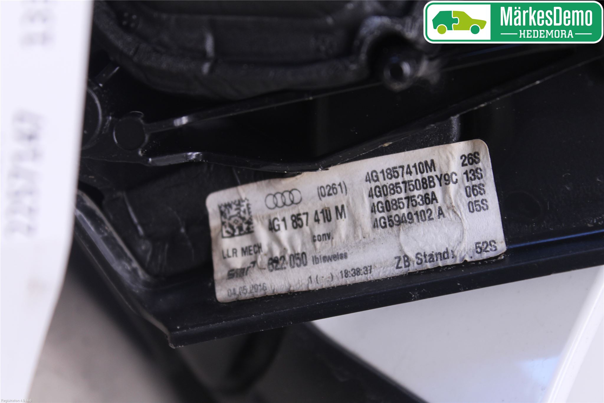 Audi A6/S6 4G 11-18 Speil H M-El Justering