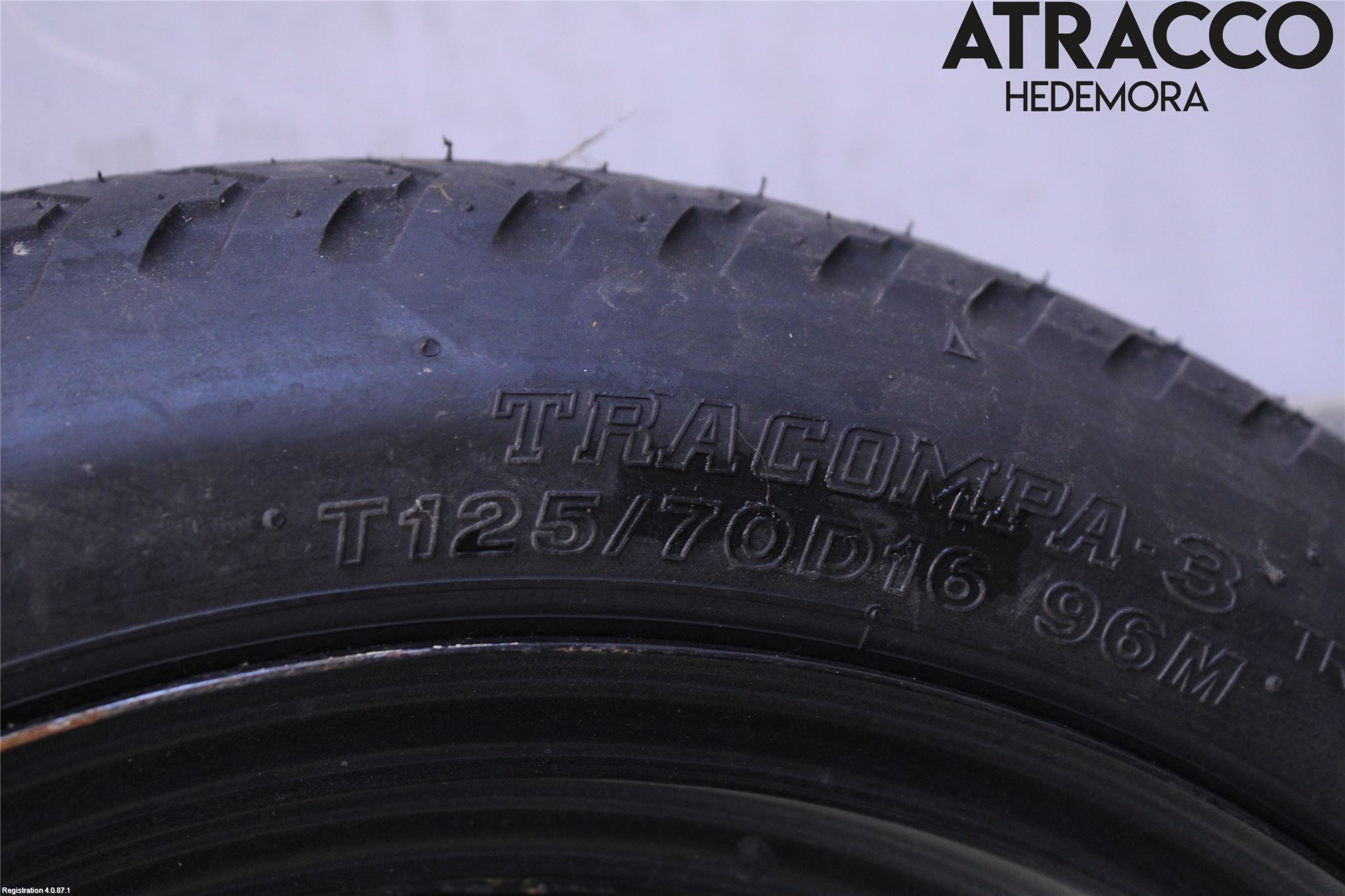 Toyota PRIUS NWH20 04-08 Hjul Reservehjul Minitype