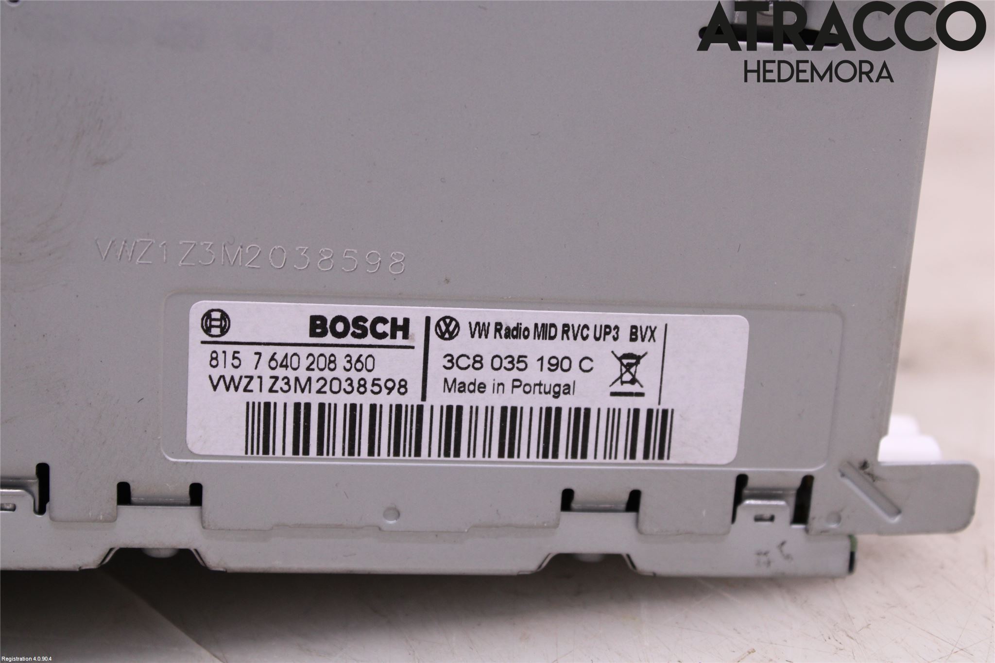 Volkswagen VW PASSAT 11-14 Stereo Radio Med Cd