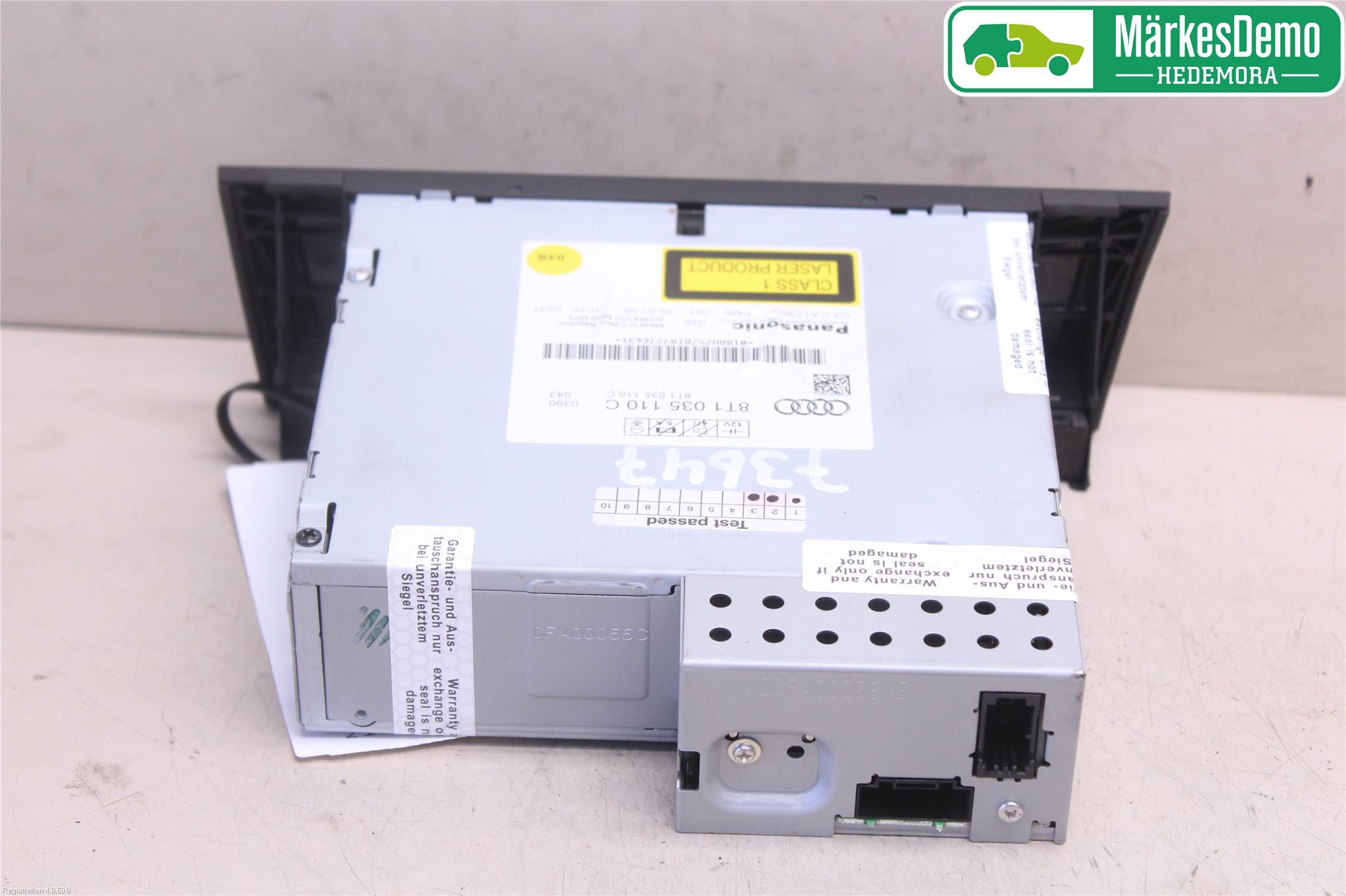 Audi A4/S4 08-11 Stereo Cd Veksler