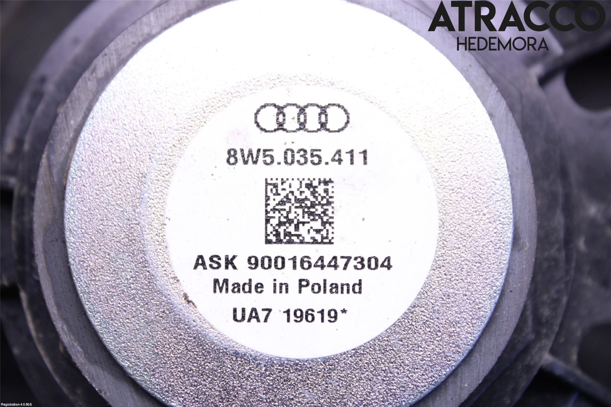 Audi A5 17- Innr Høyttaler