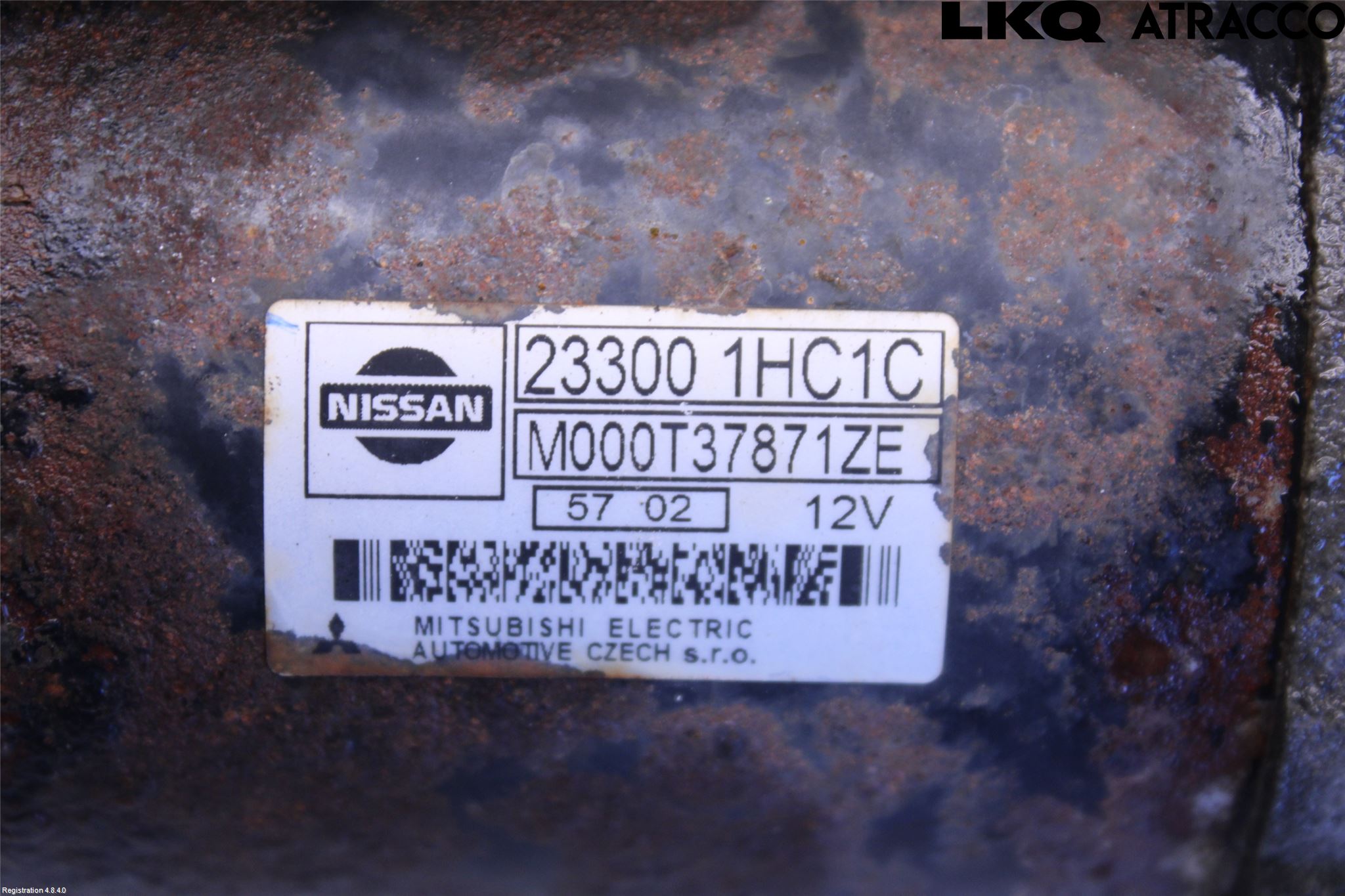 Nissan NOTE E12 14-20 Startmotor