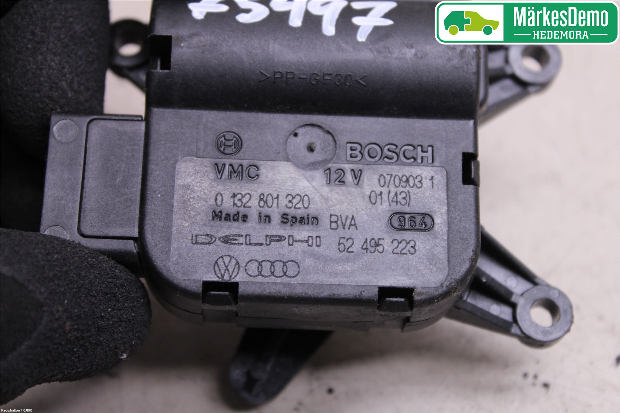 Porsche CAYENNE 03- Varme Ac Regulerings Motor