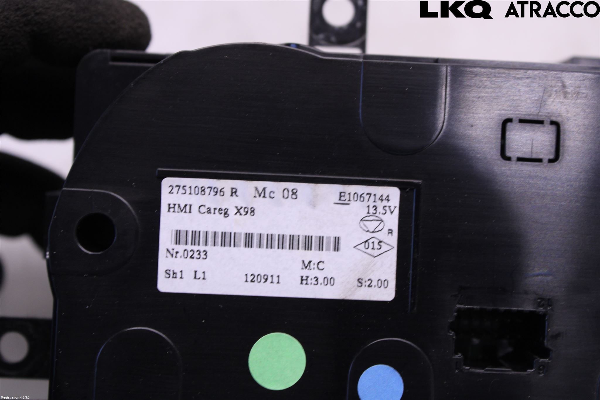 Renault CLIO IV 12-16 Varme Ac Betjening-Display