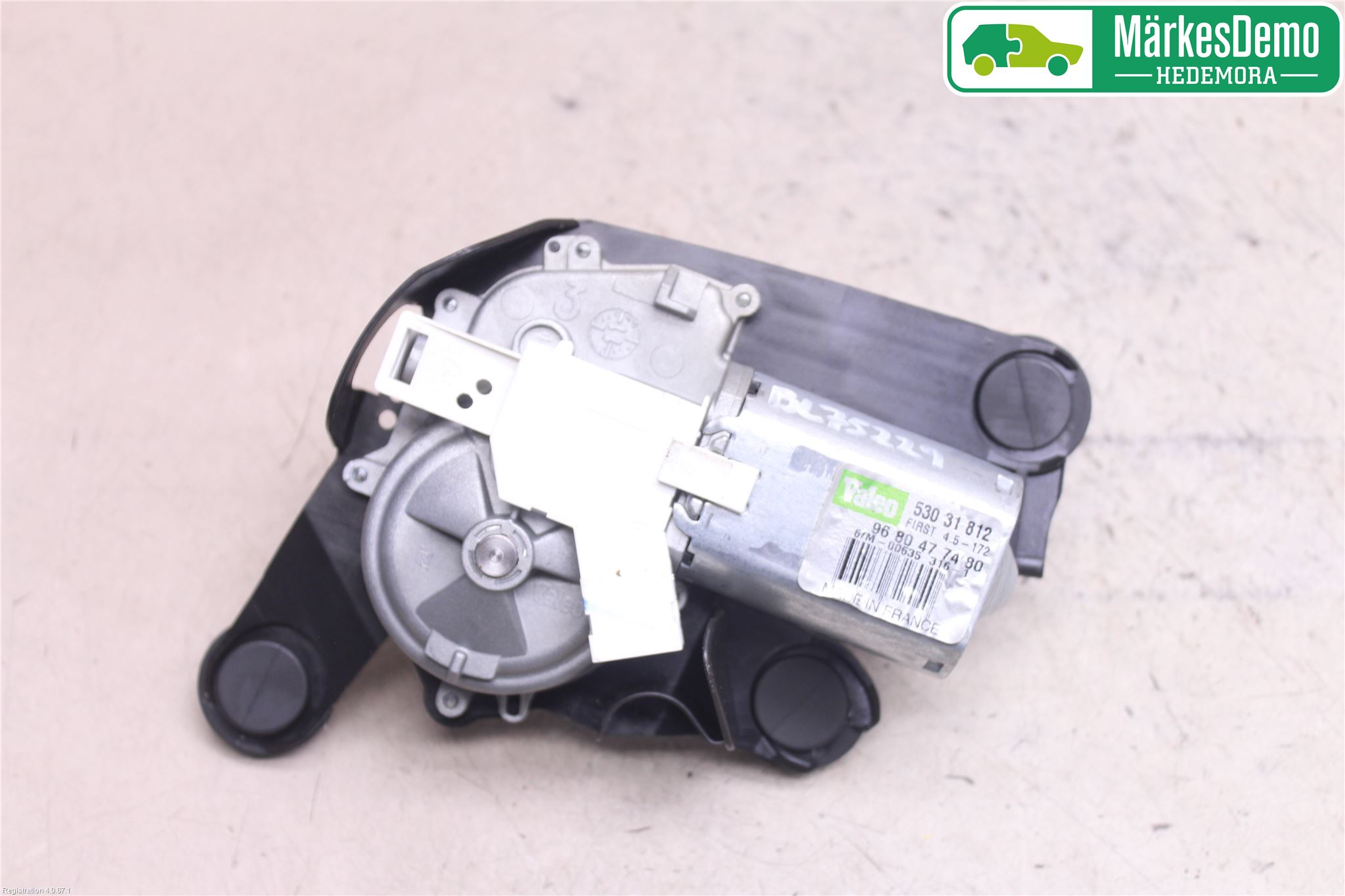 Peugeot 308 08-13 Viskermotor Bakluke