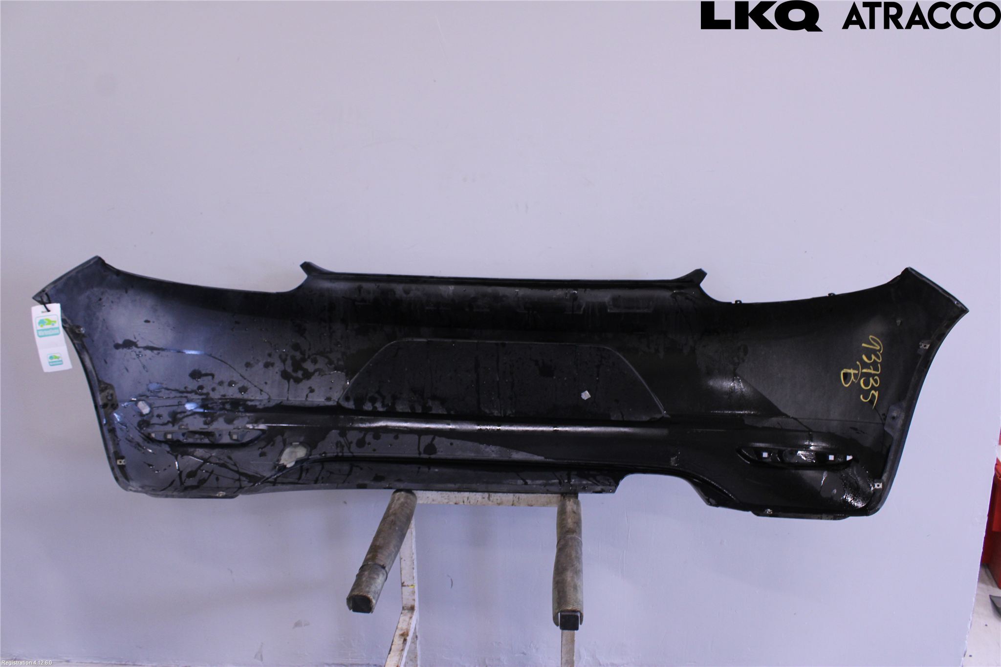 Volkswagen VW SCIROCCO 09-17 Støtfanger Bak Overtrekk