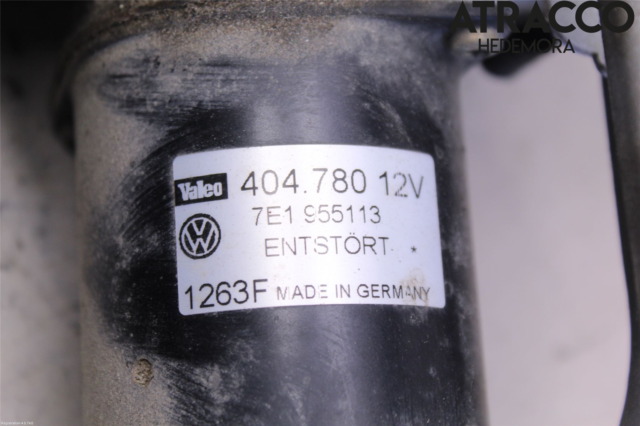 Volkswagen VW TRANSP/CARAVELLE (T5) 04-15 Viskermotor Frontrute
