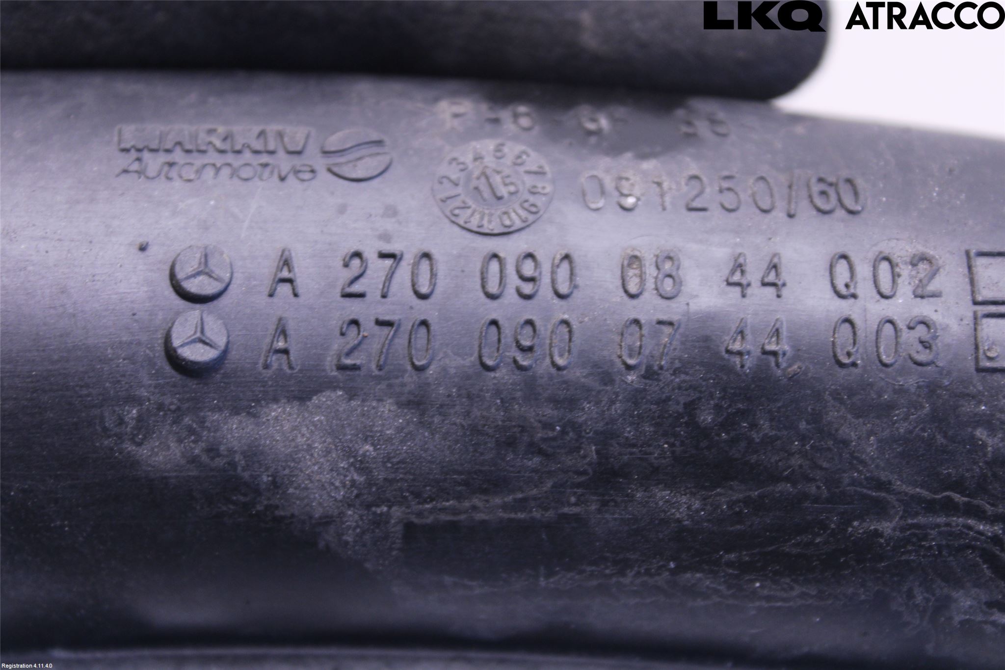 Mercedes-Benz MB CLA-KLASS (C117/X117) 13-19 Inns Gummibelg - Slange