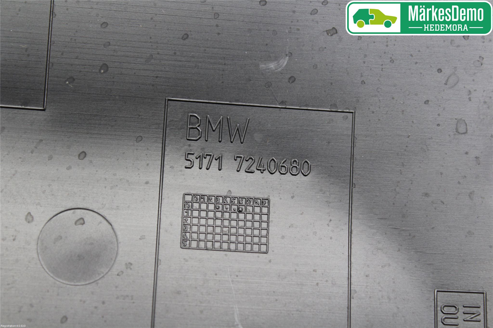 BMW 1 F20/F21 11-19 Visker Deksel-Grill-Under Frr