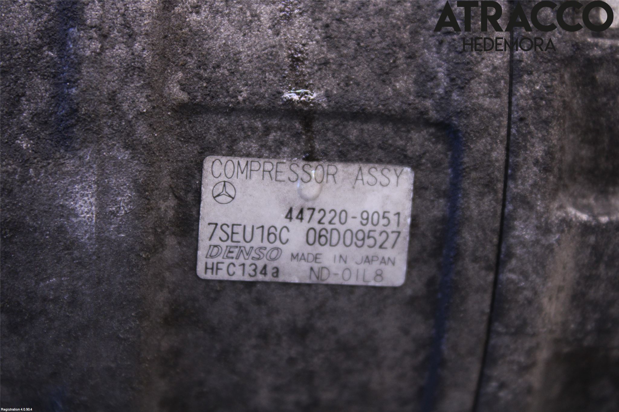Mercedes-Benz MB E-KLASS (W211) 02-09 Varme Ac Kompressor