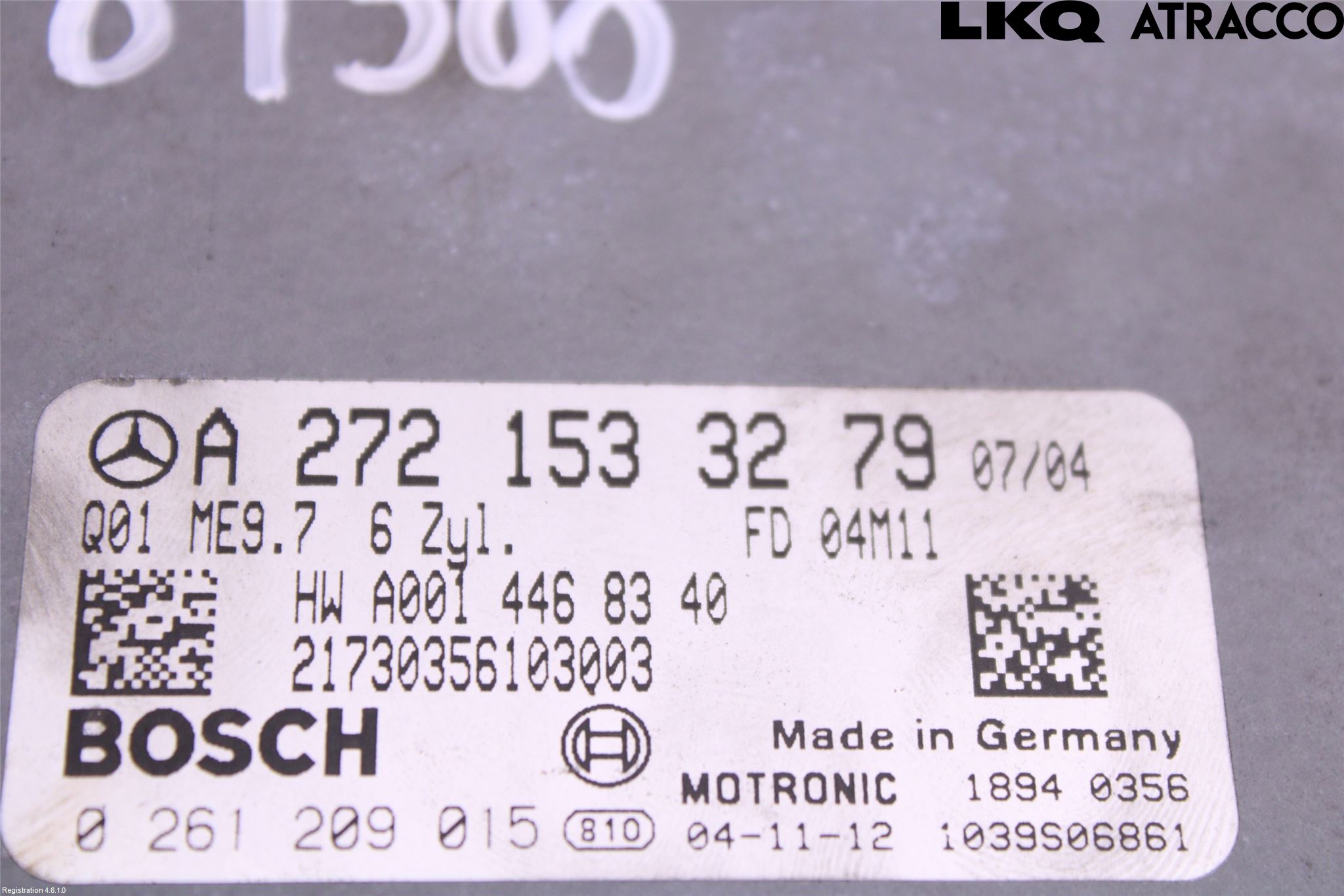 Mercedes-Benz MB CLS (C219) 03-11 Styreenhet Innsprøytning