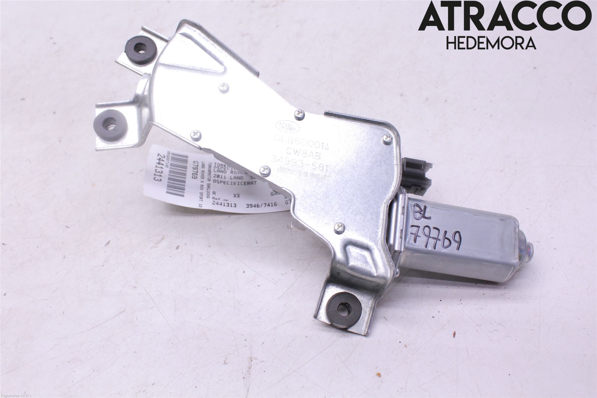 Landrover RANGE ROVER SPORT (L320) 10-13 Viskermotor Bakluke