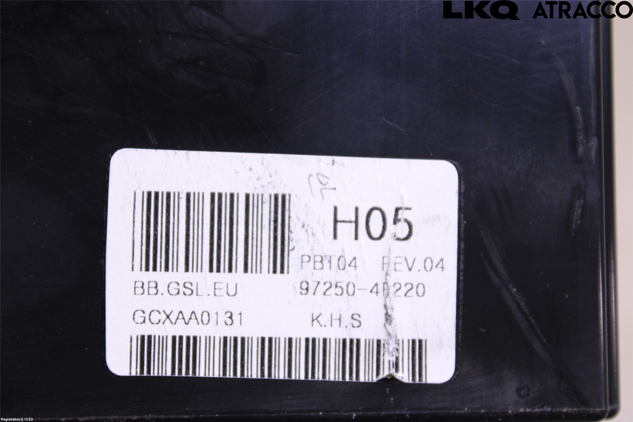 Hyundai i20 PB 09-14 Varme Ac Betjening-Display