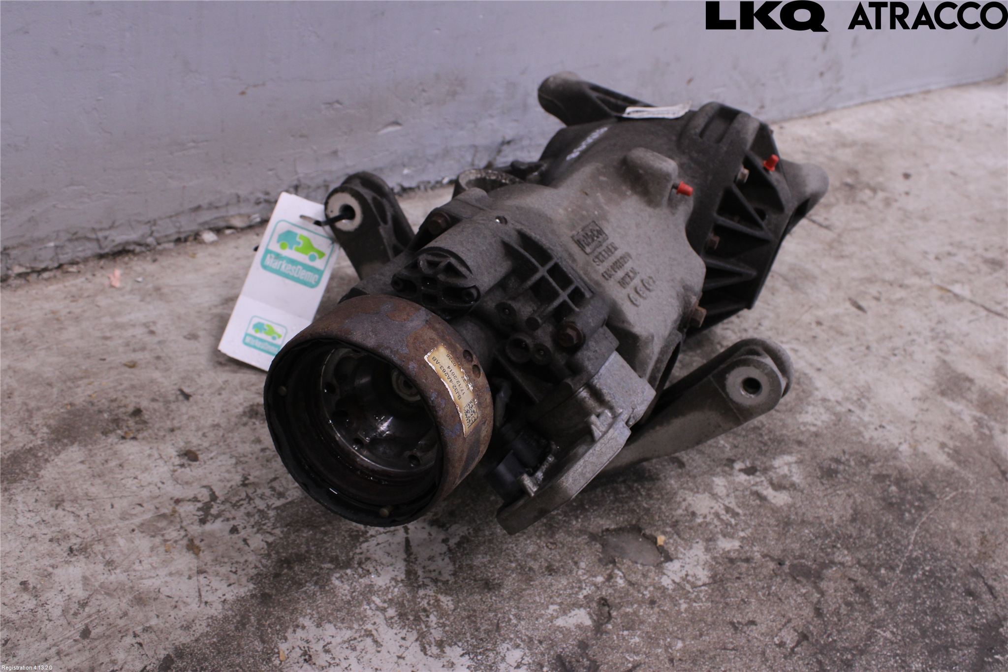 Landrover LAND ROVER RANGE ROVER EVOQUE (L538) 11-18 Bakaksel Kardang Bak -Diff