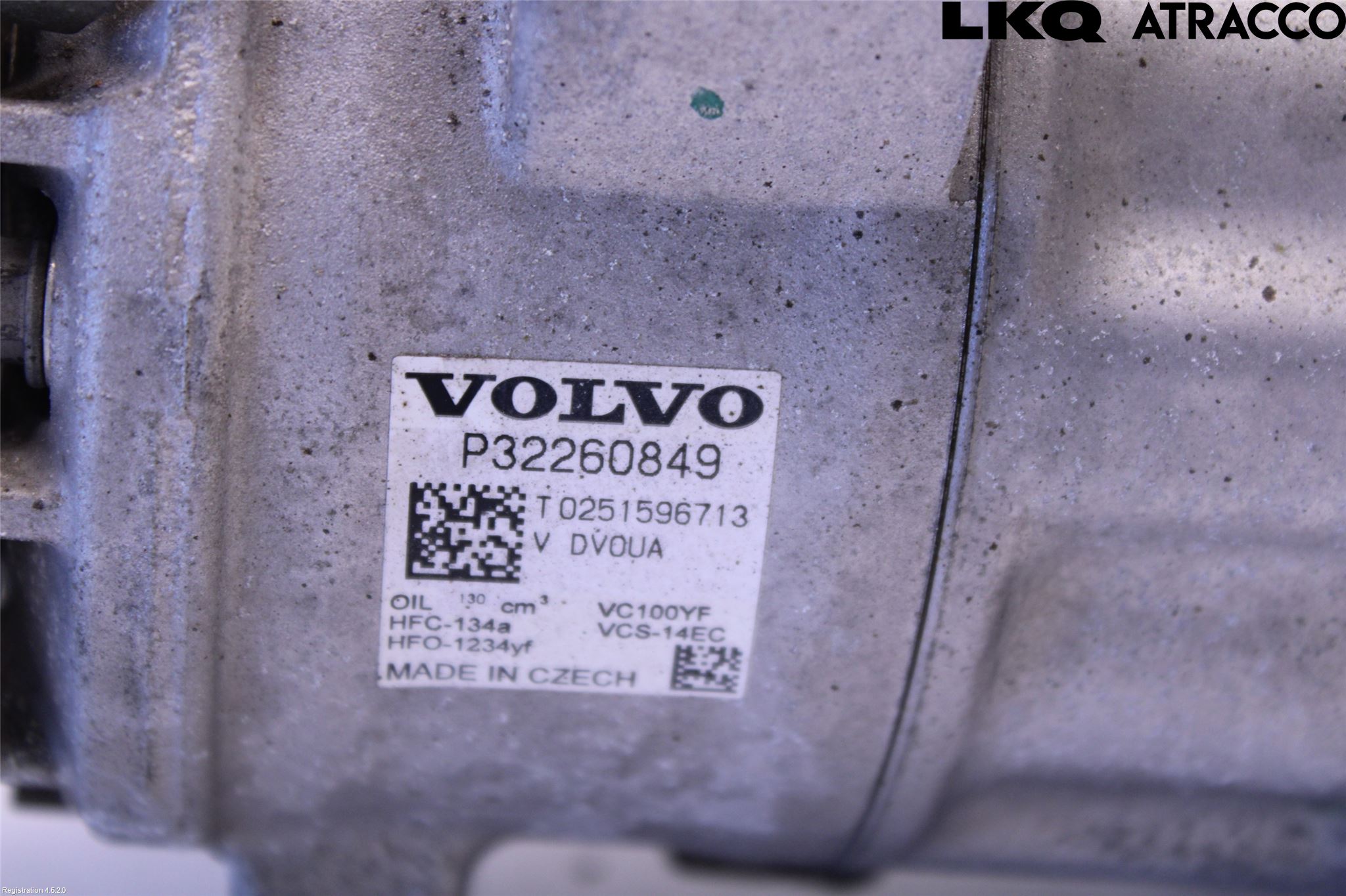 Volvo V60 CROSS COUNTRY 19- Varme Ac Kompressor