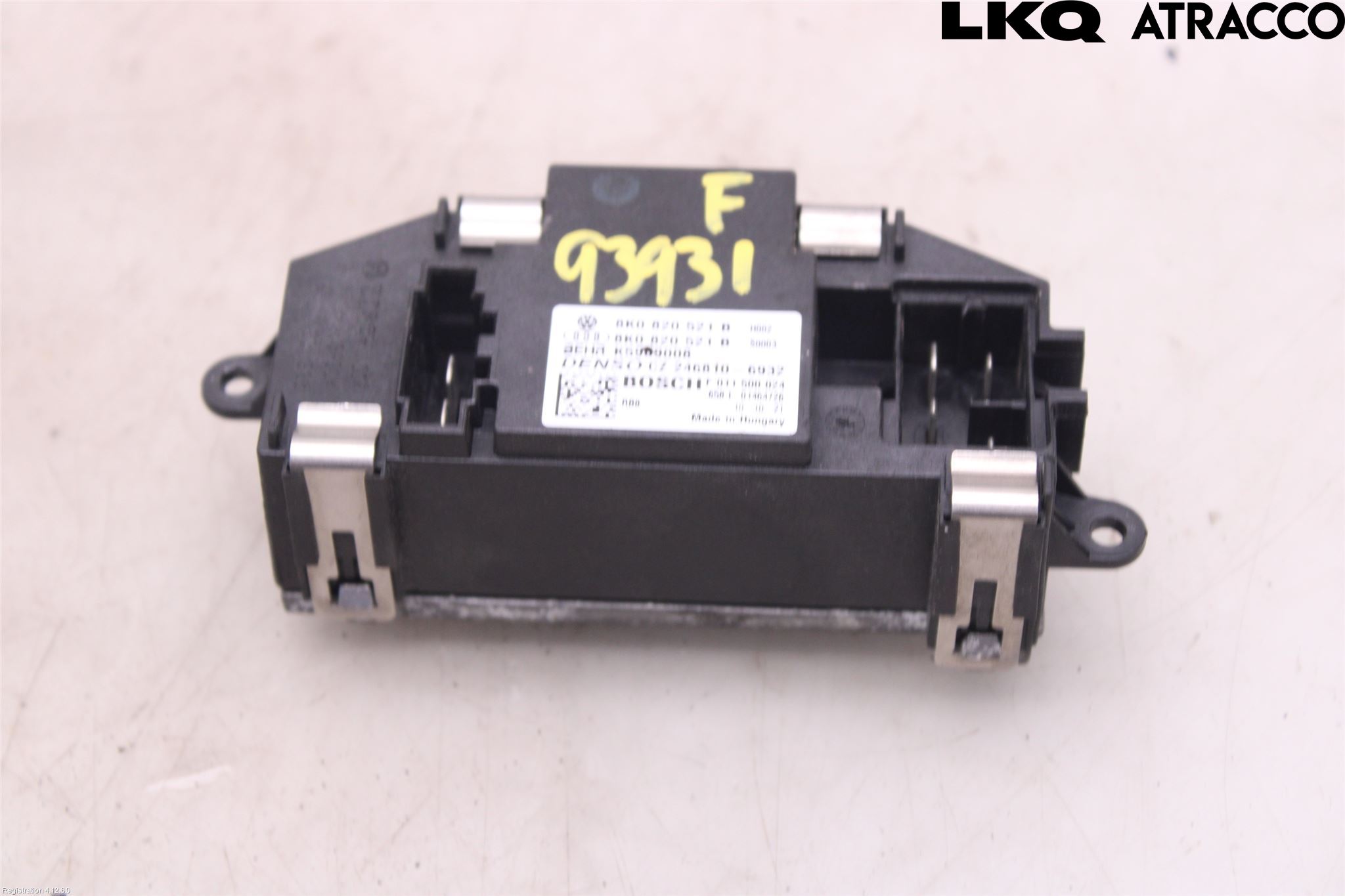 Audi A4/S4 08-11 Varmeapparat Viftemotstand