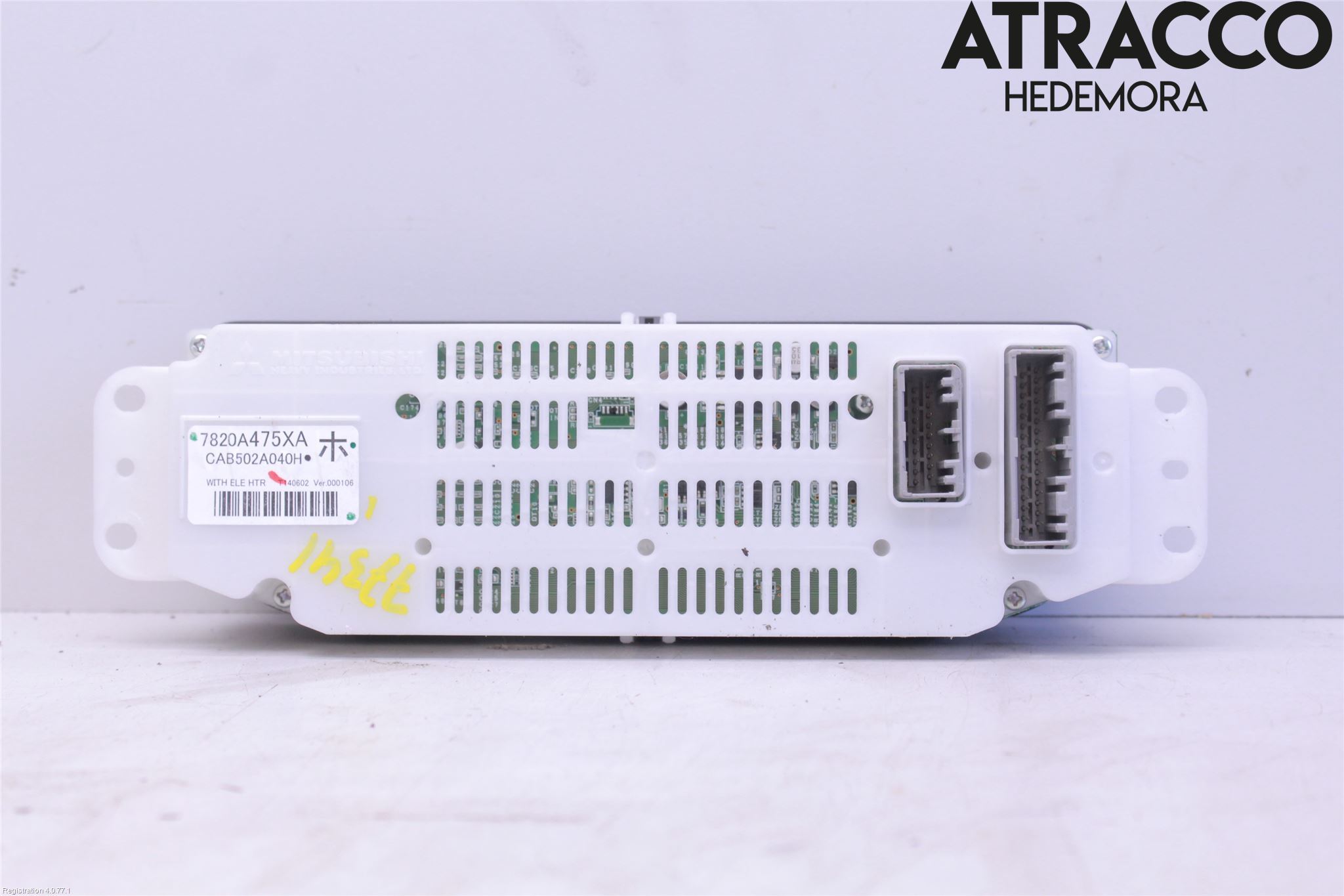 Mitsubishi OUTLANDER 13-21 Varme Ac Betjening-Display