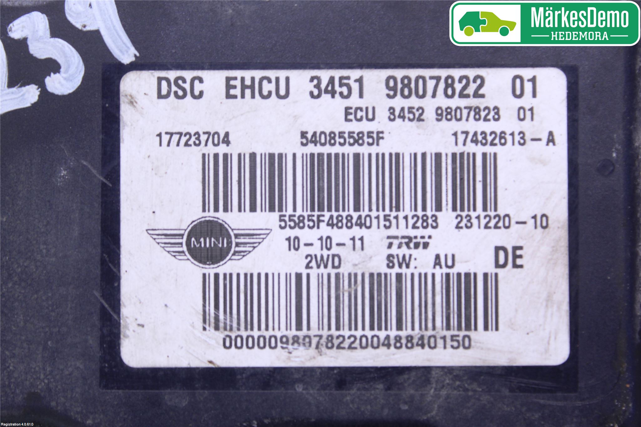 Mini COUPE R56 05-14 Abs Hydraulikkaggregat
