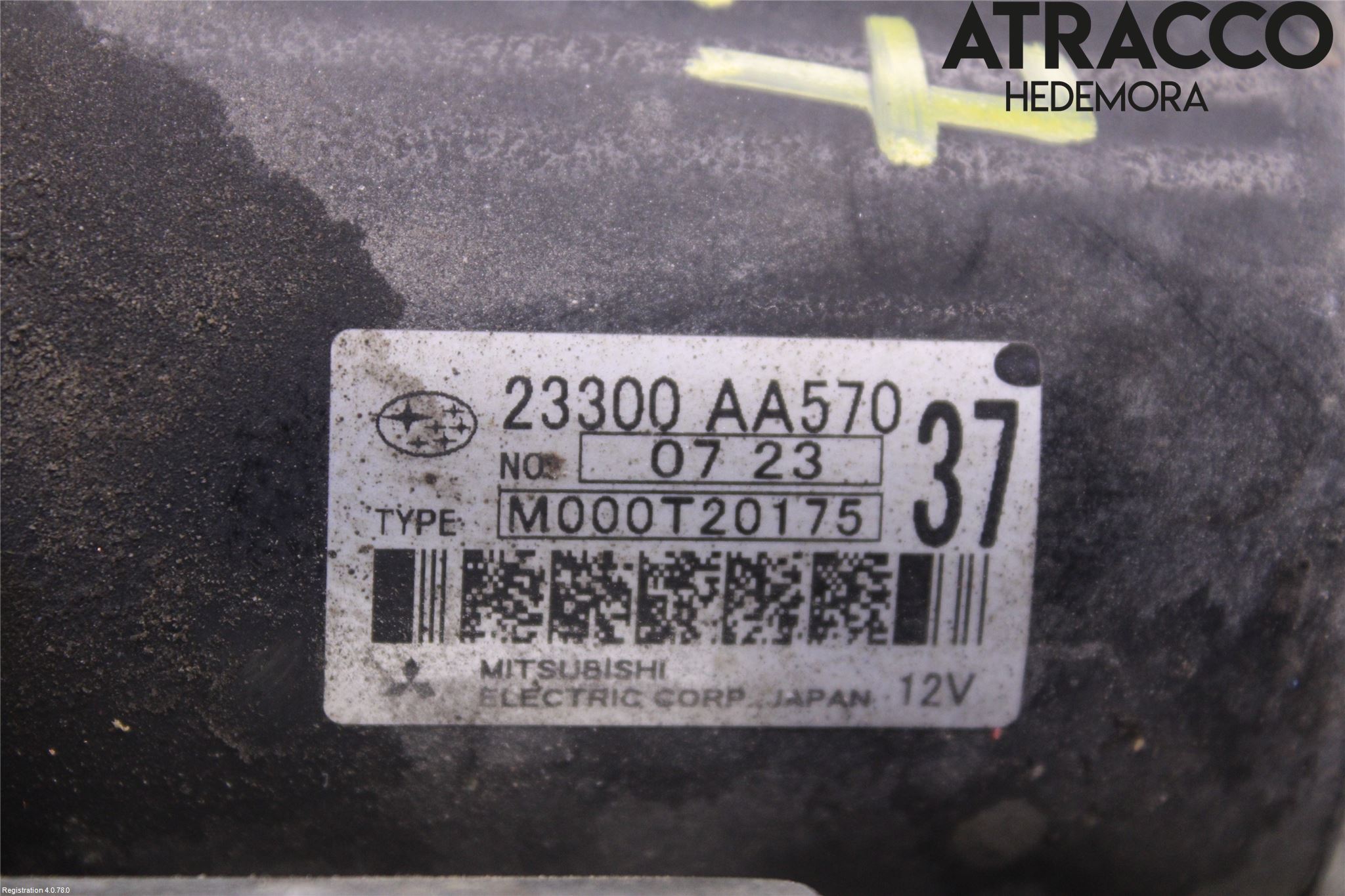 Subaru FORESTER SH  08-13 Startmotor