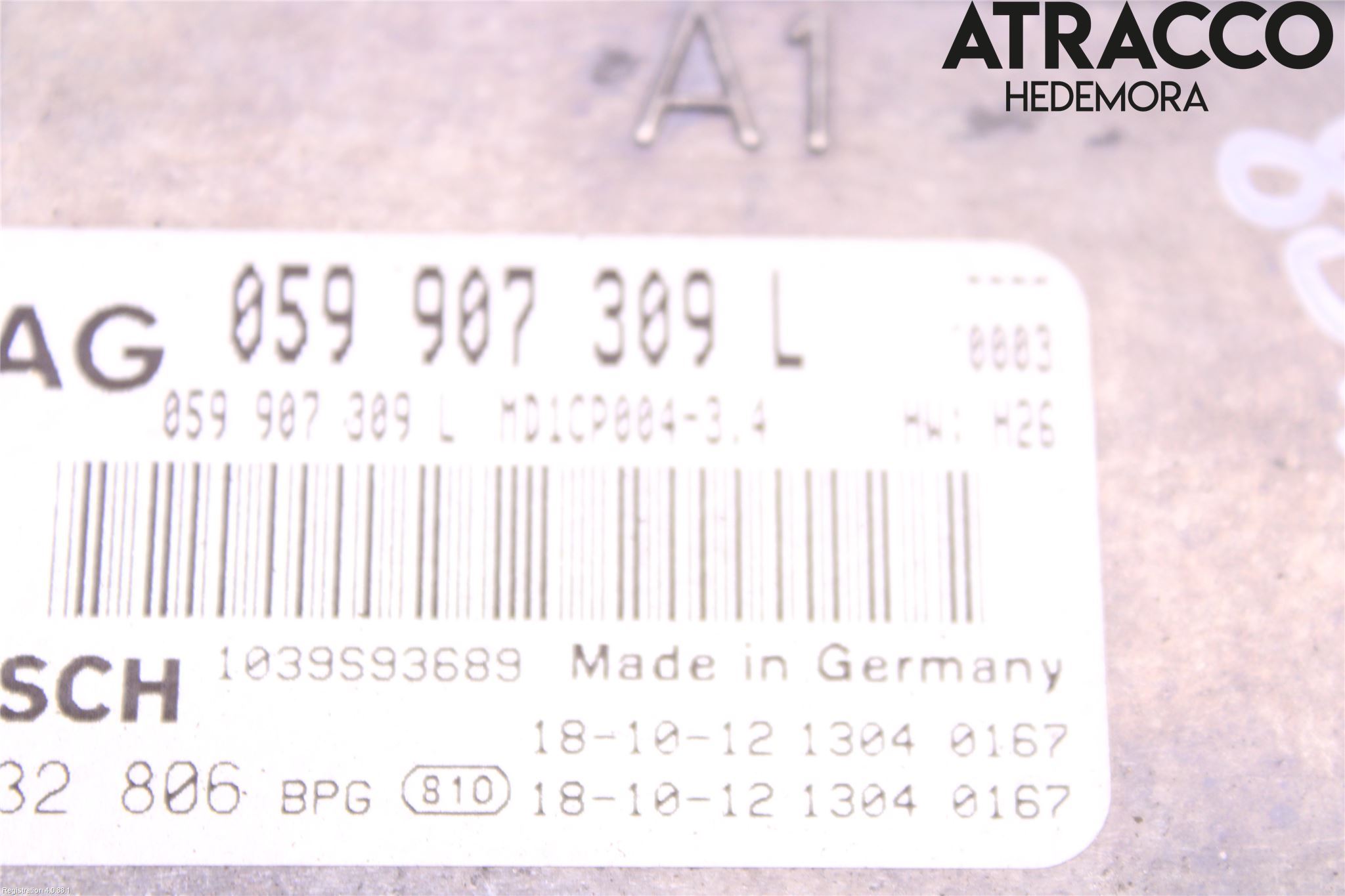 Audi A6 F2/C8 19- Styreenhet Dieselpumpe