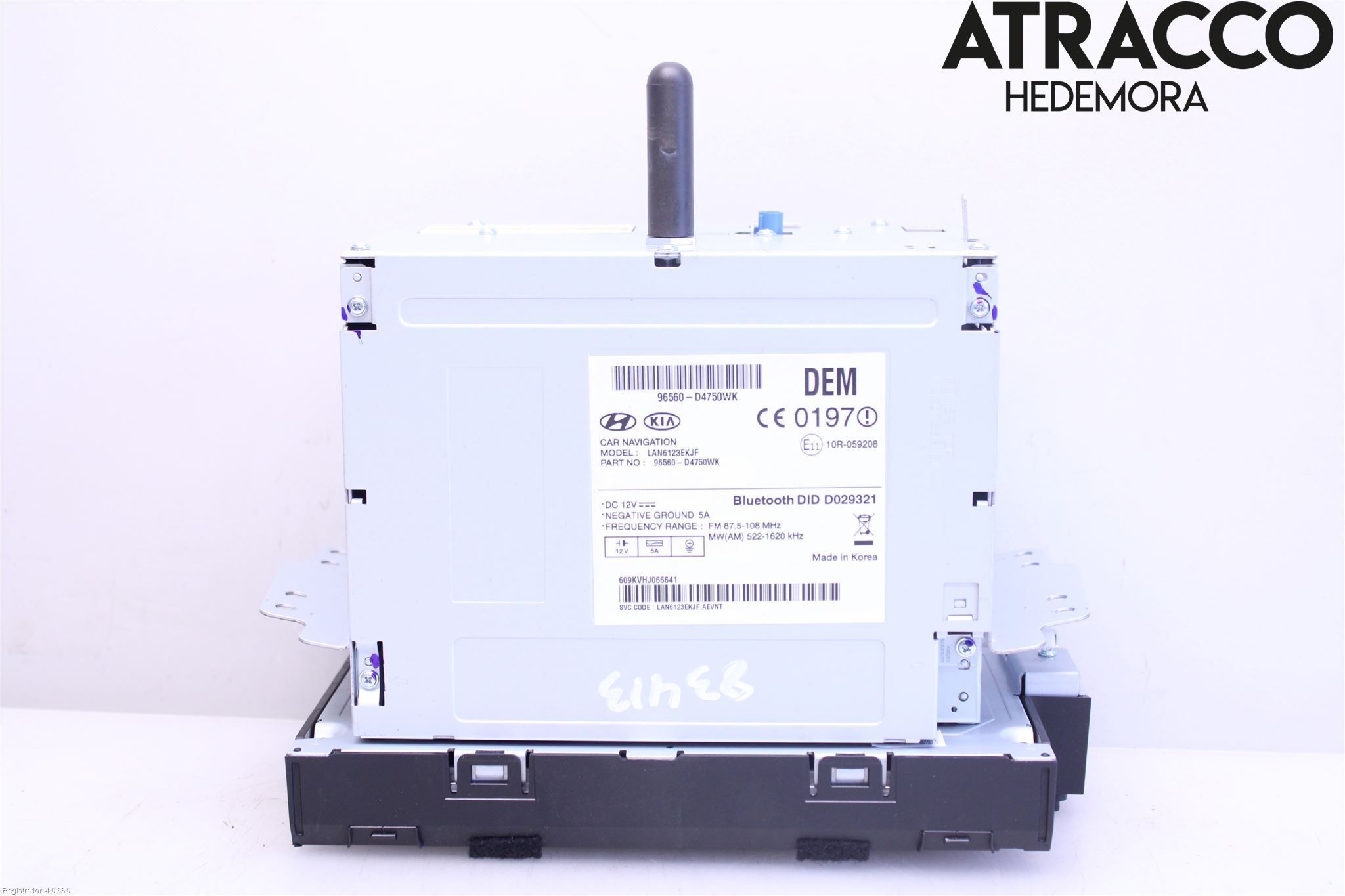 Kia OPTIMA 16-20 Stereo Radio Med Cd