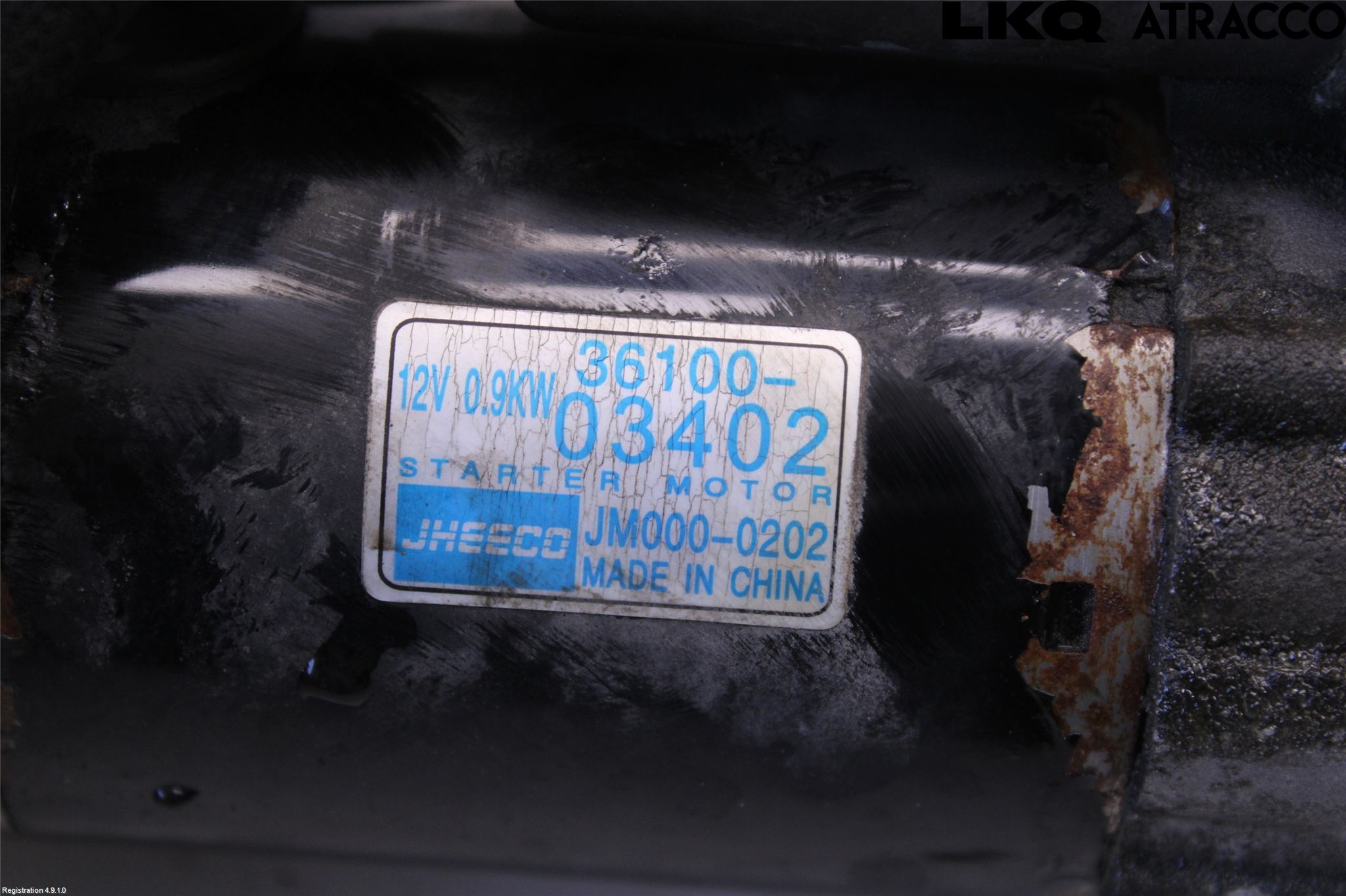 Kia PICANTO 12-17 Startmotor