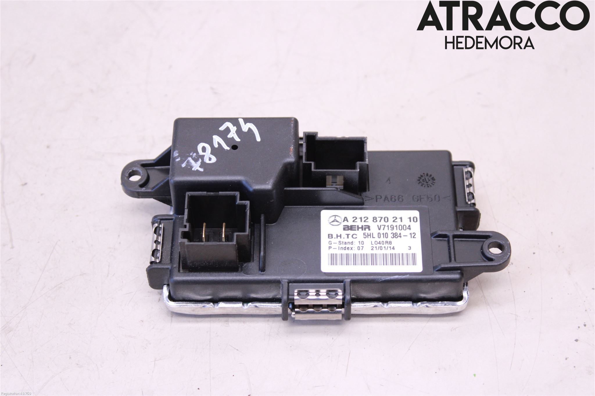 Mercedes-Benz MB C-KLASS (W204) 07-15 Varmeapparat Viftemotstand