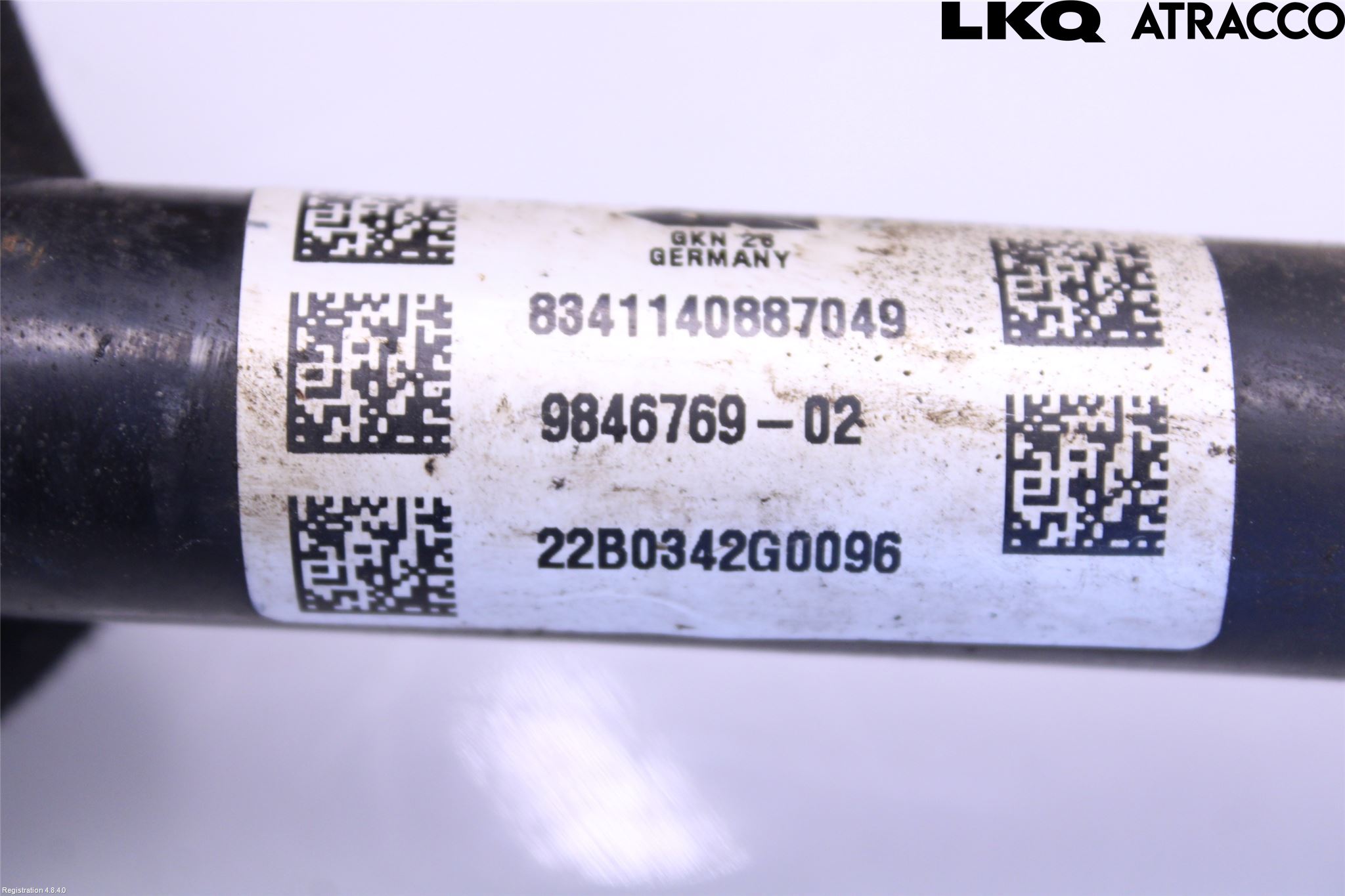 BMW 5 G30/G31/F90 17-23 Drivaksel Foran Kompl Venstre