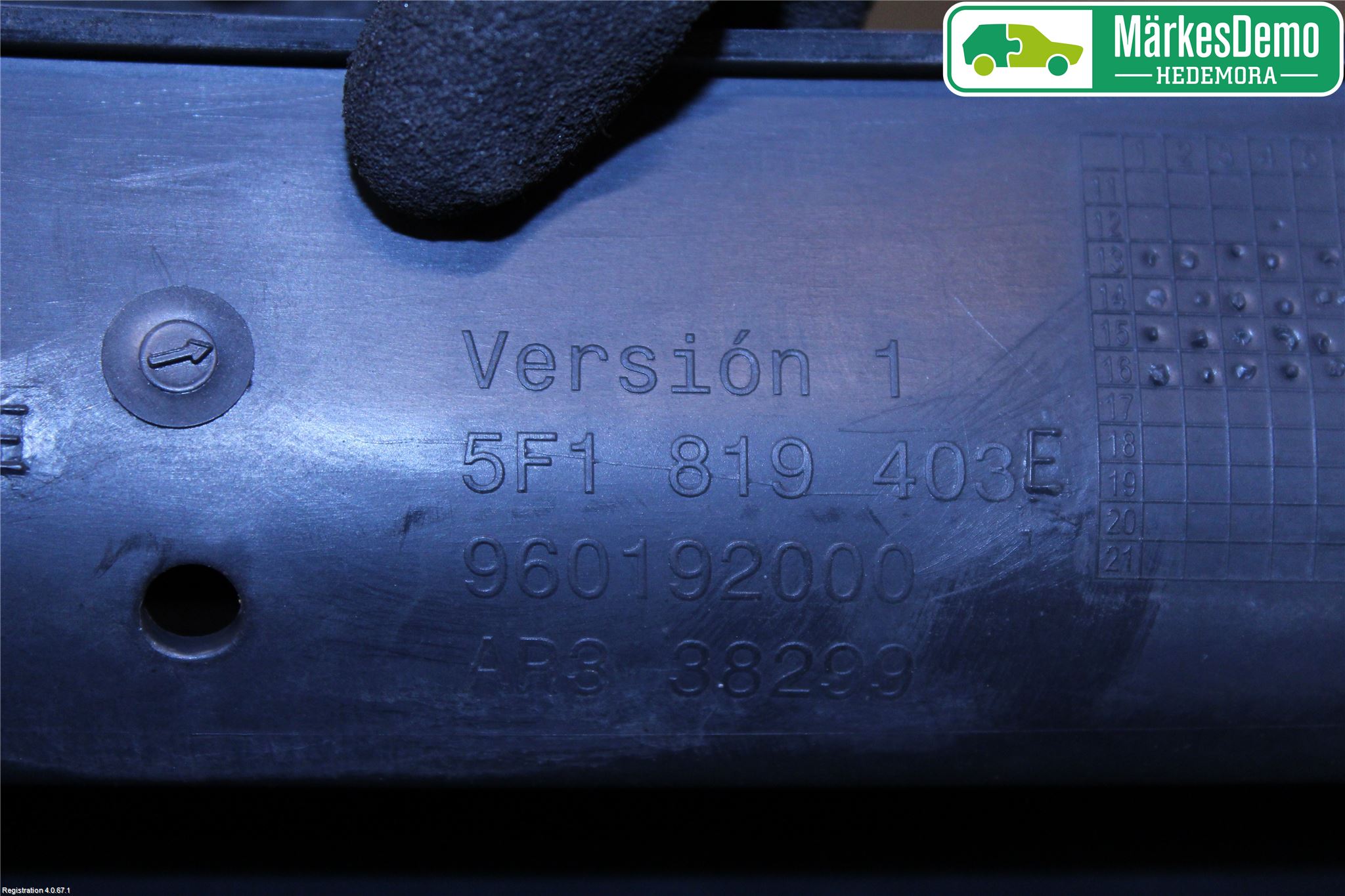 Seat LEON 13-20 Visker Deksel-Grill-Under Frr
