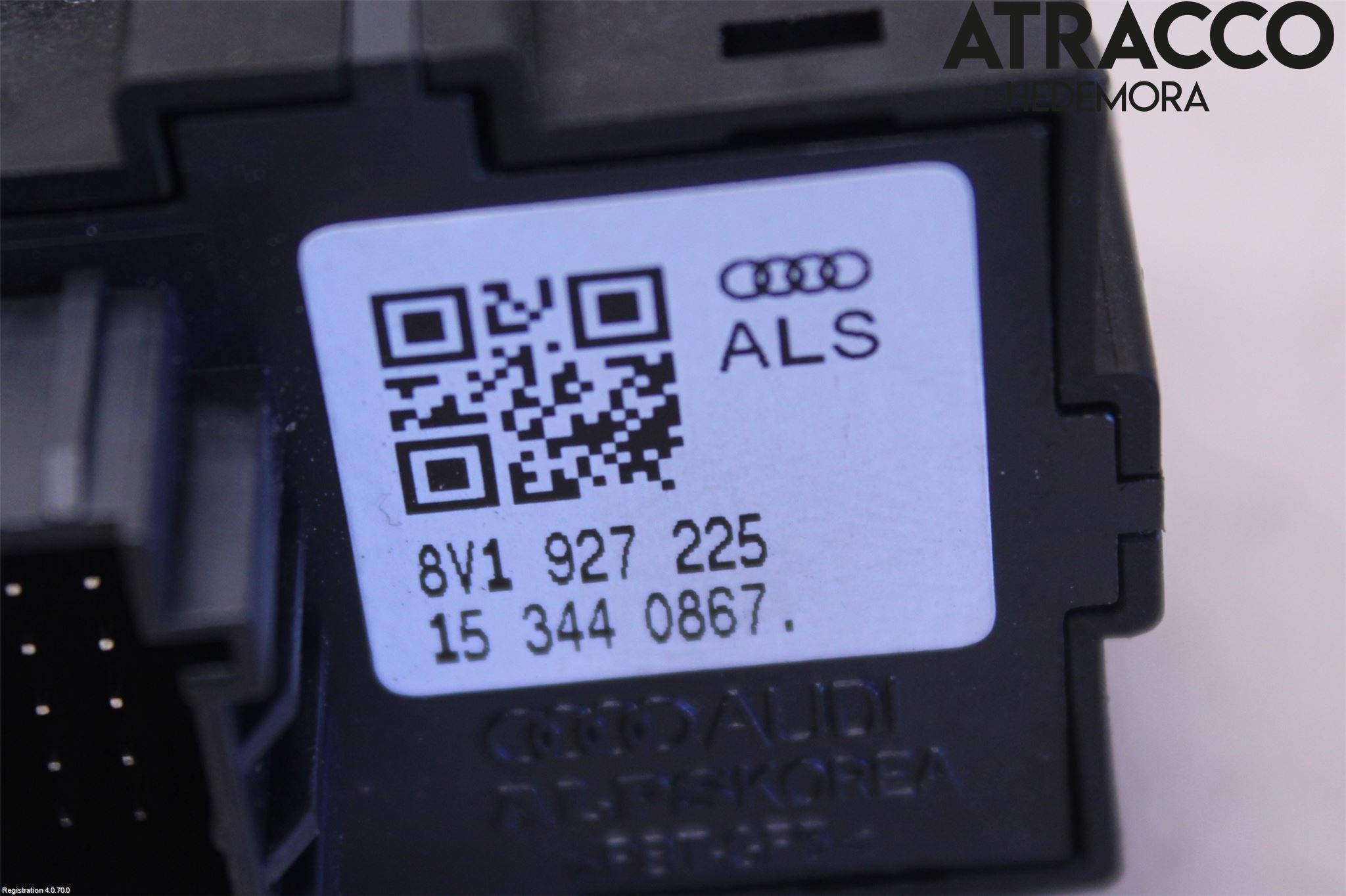 Audi A3/S3 8V 13-20 Parkeringsbrems Elektrisk Betj