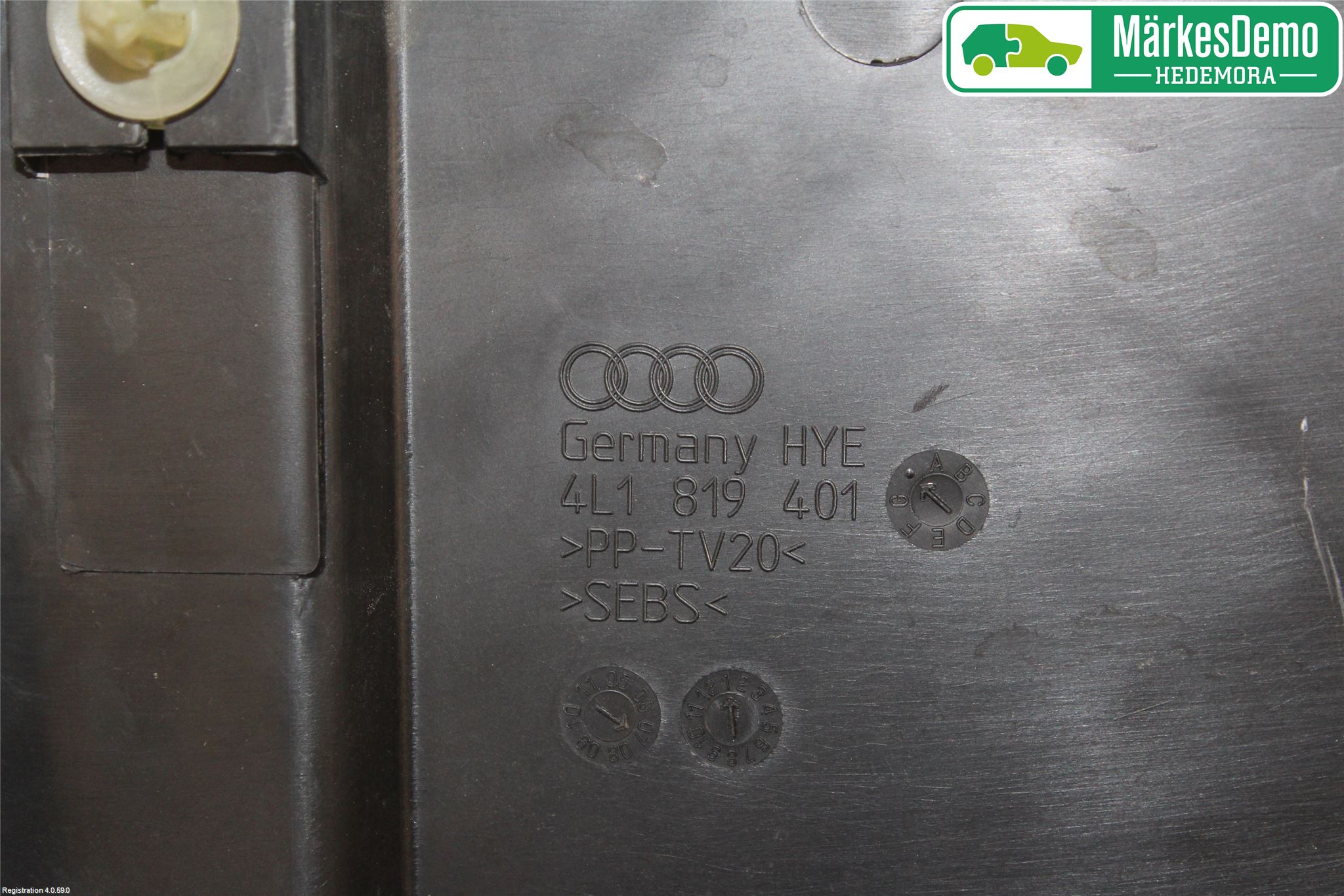 Audi Q7/SQ7 Visker Deksel-Grill-Under Frr