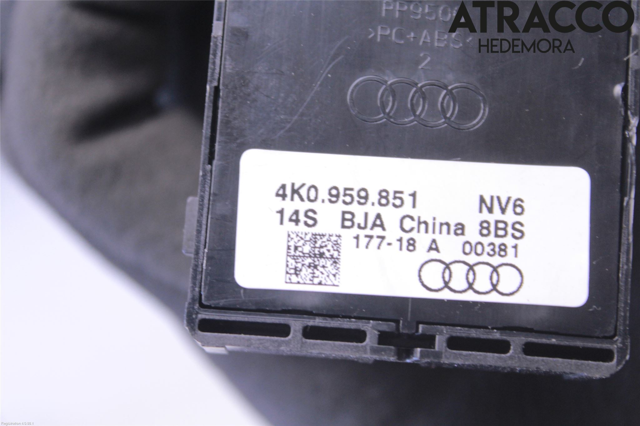 Audi A6 F2/C8 19- Bryter Vindusheis
