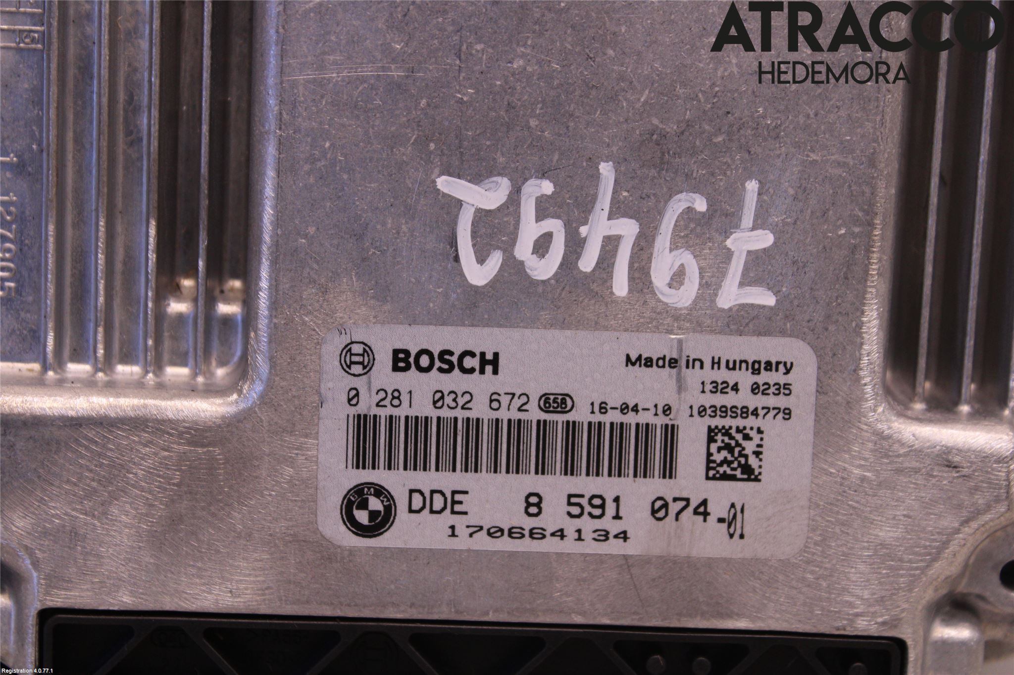 BMW 5 F10/F11/F18 09-17 Styreenhet Dieselpumpe