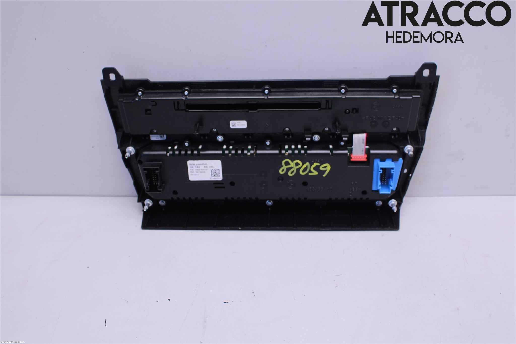 BMW 5 F10/F11/F18 09-17 Varme Ac Betjening-Display