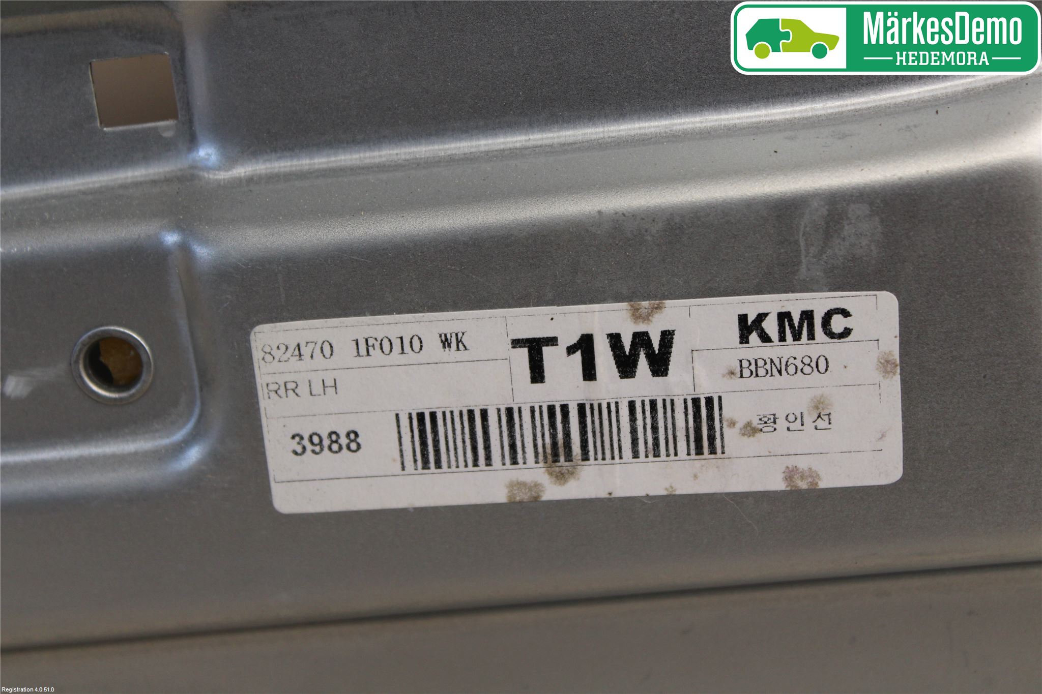 Kia SPORTAGE (JE) 05-10 Vindusheis El Komp