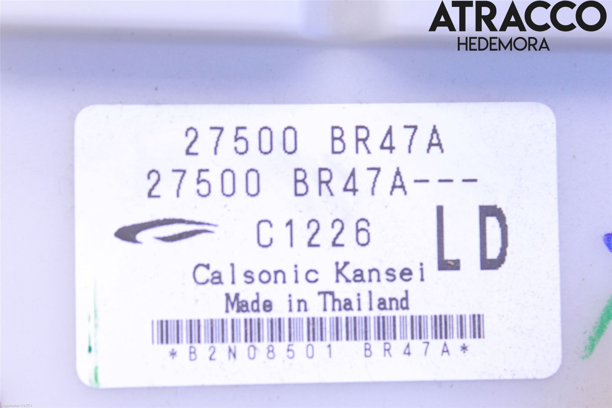 Nissan QASHQAI+2  10-14 Varme Ac Betjening-Display