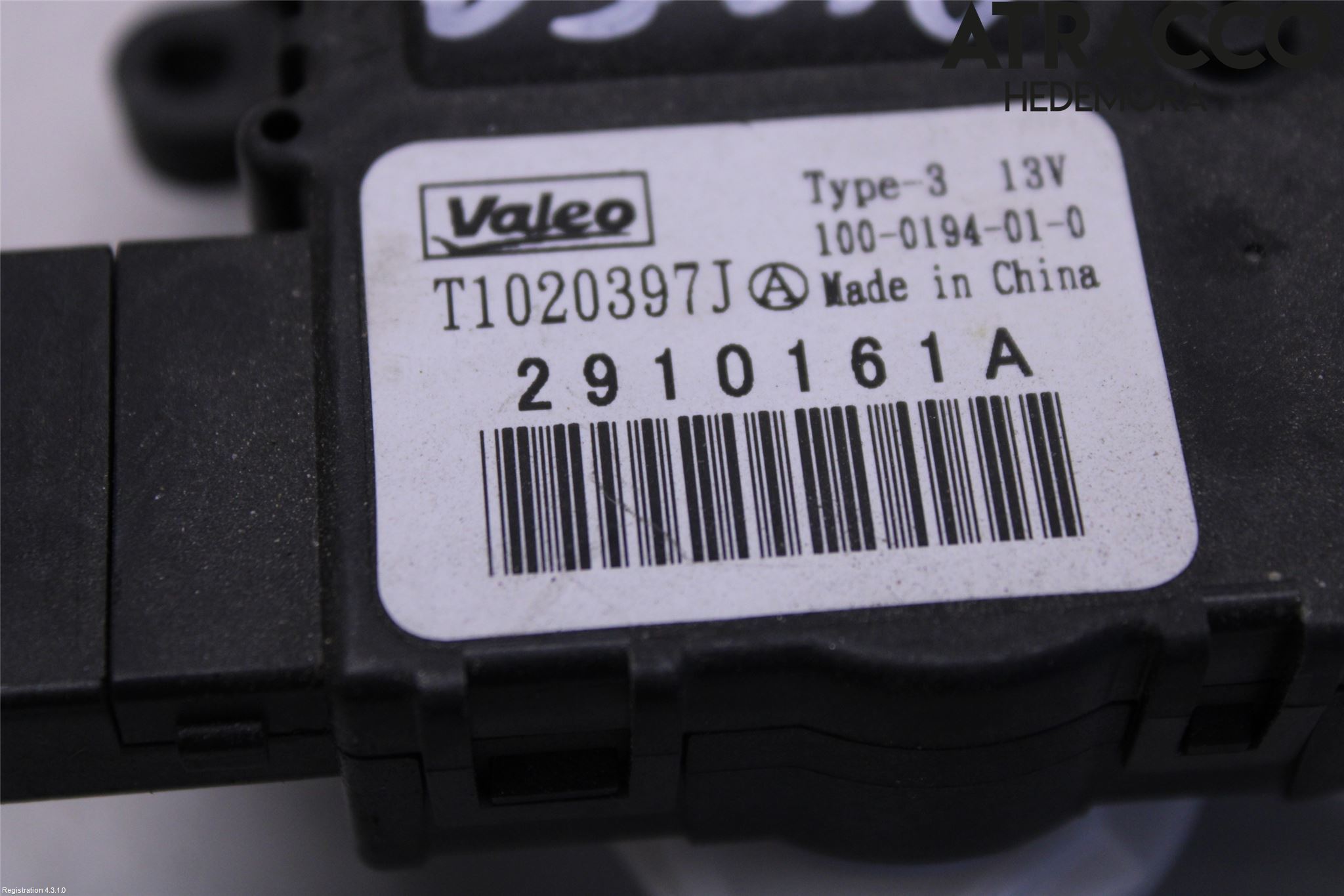 Opel VIVARO 15-19 Varme Ac Regulerings Motor