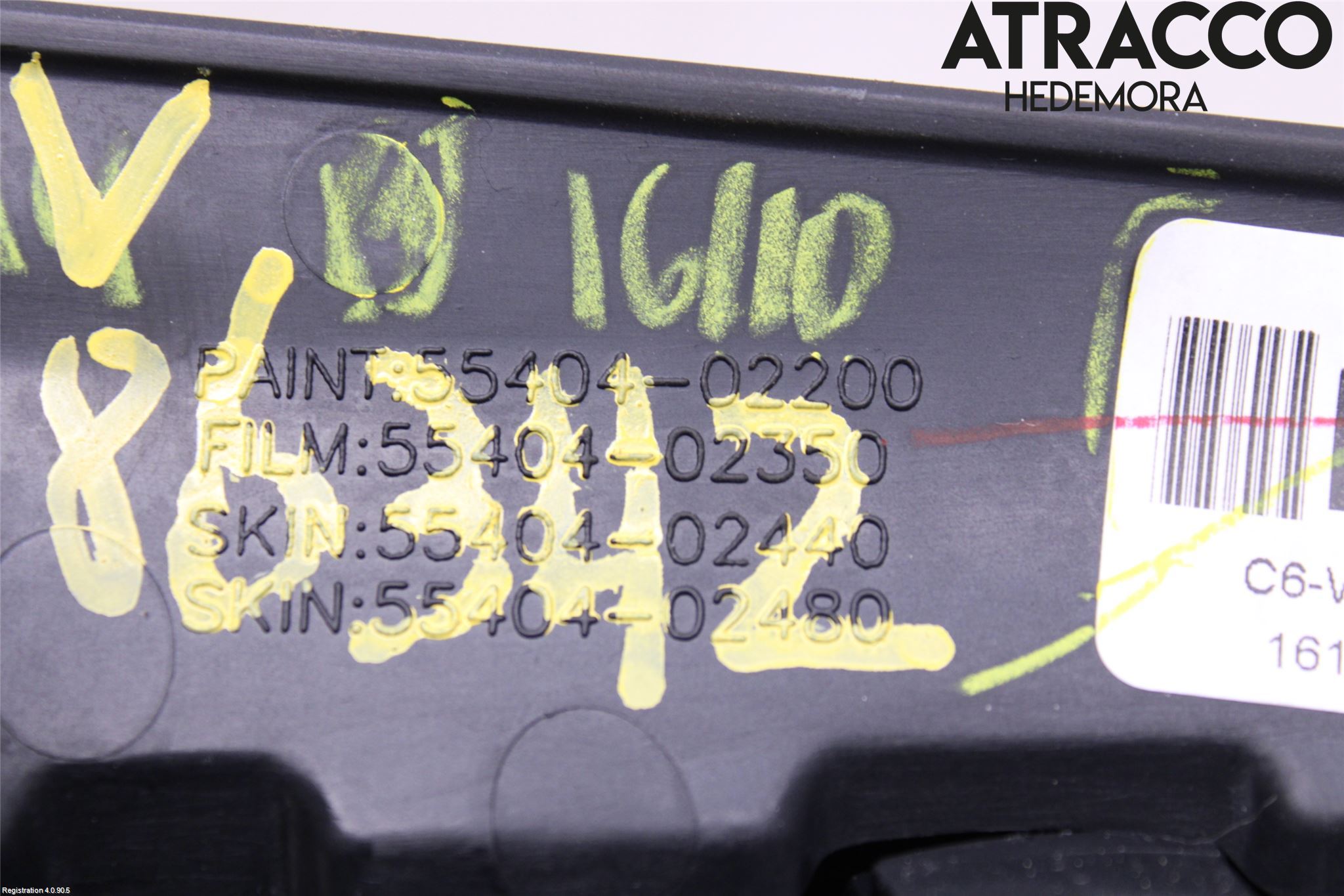 Toyota AURIS 13-19 Dashbord Kanal - Dyse